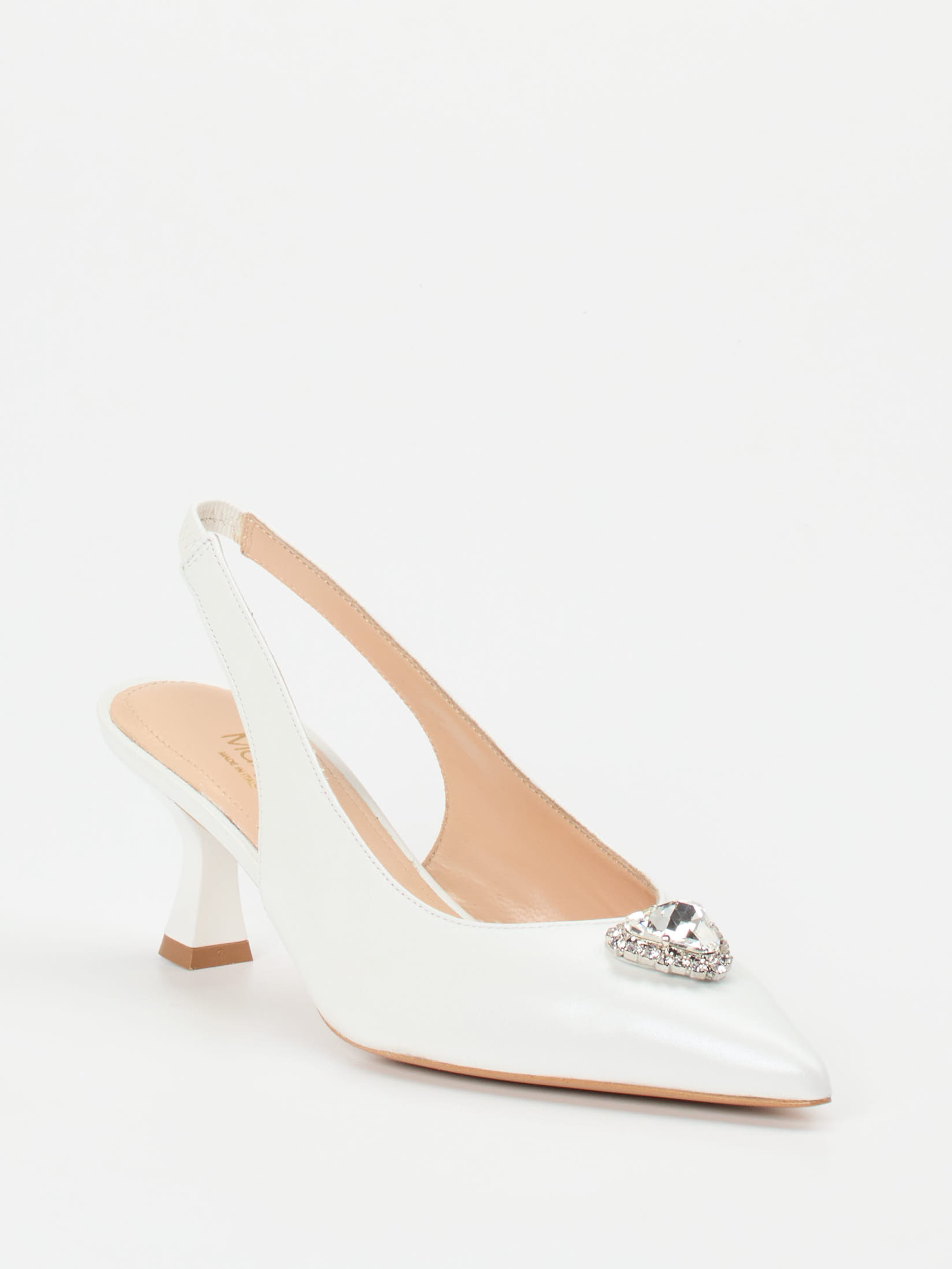 Slingpumps weiß 1307799000306