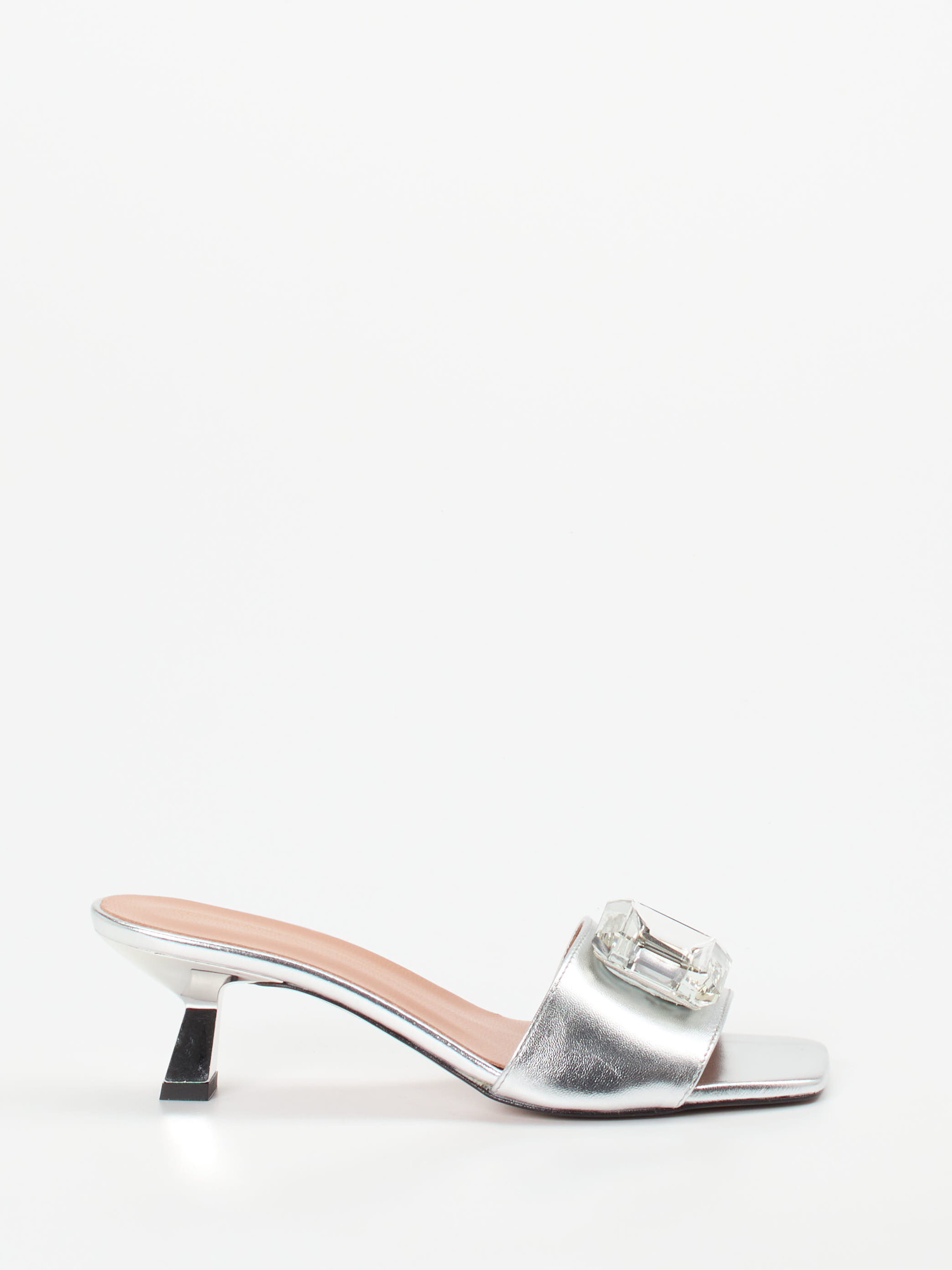 Pantolette silber 1126449000401