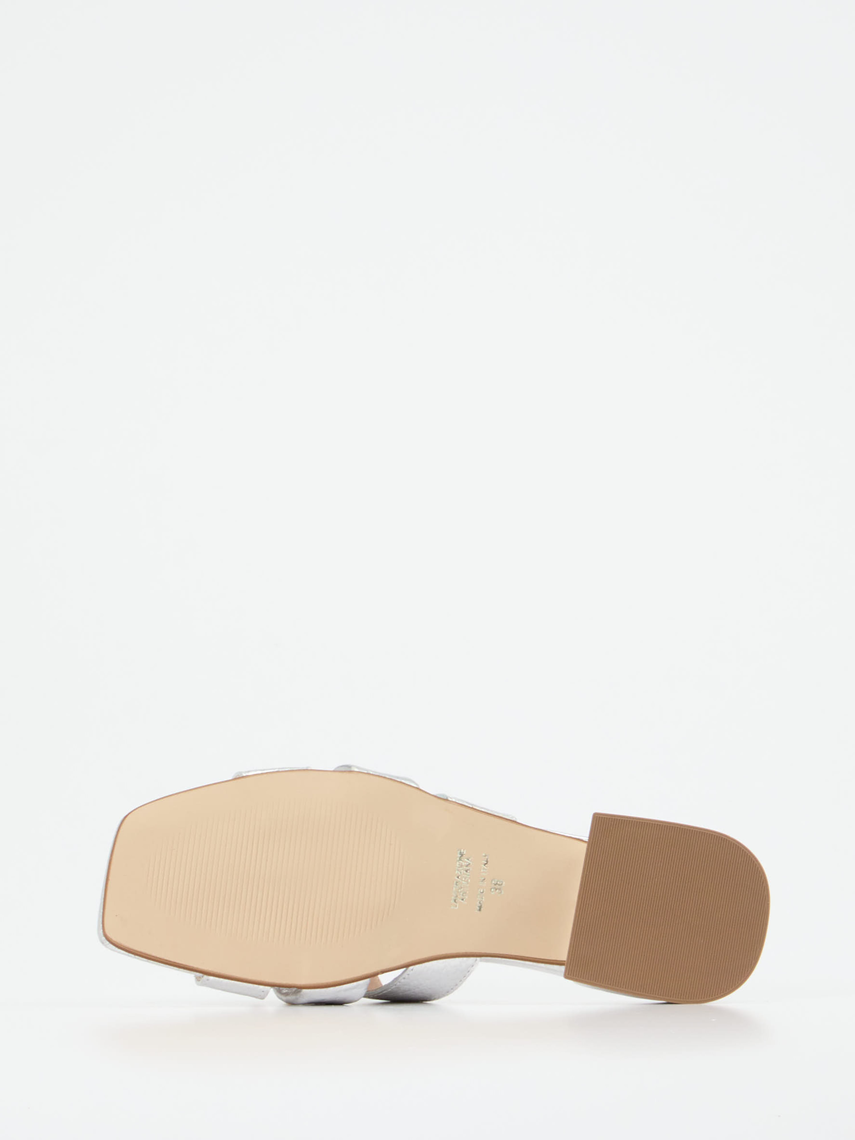 Pantolette silber 1121449001405