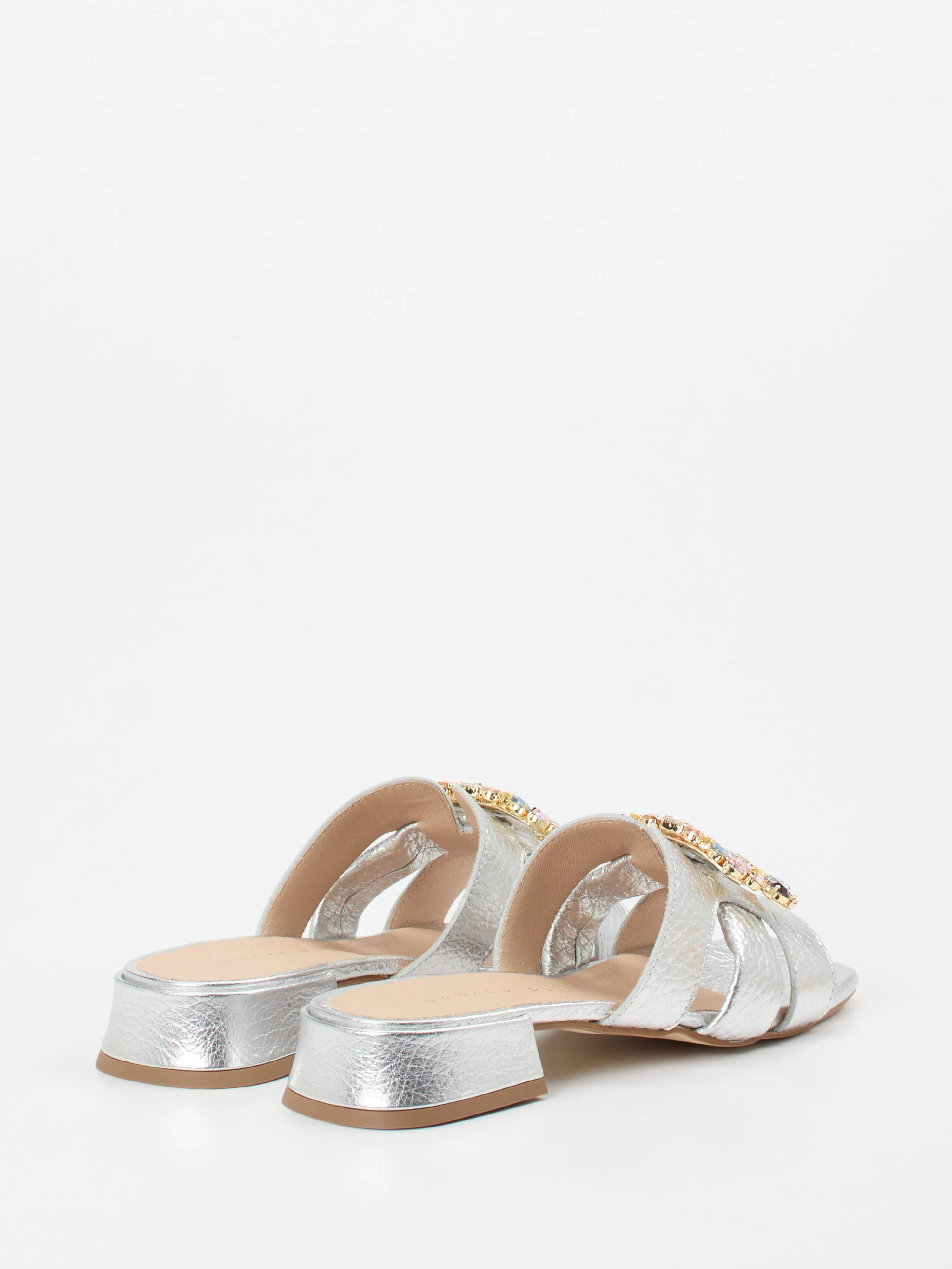 Pantolette silber 1121449001403