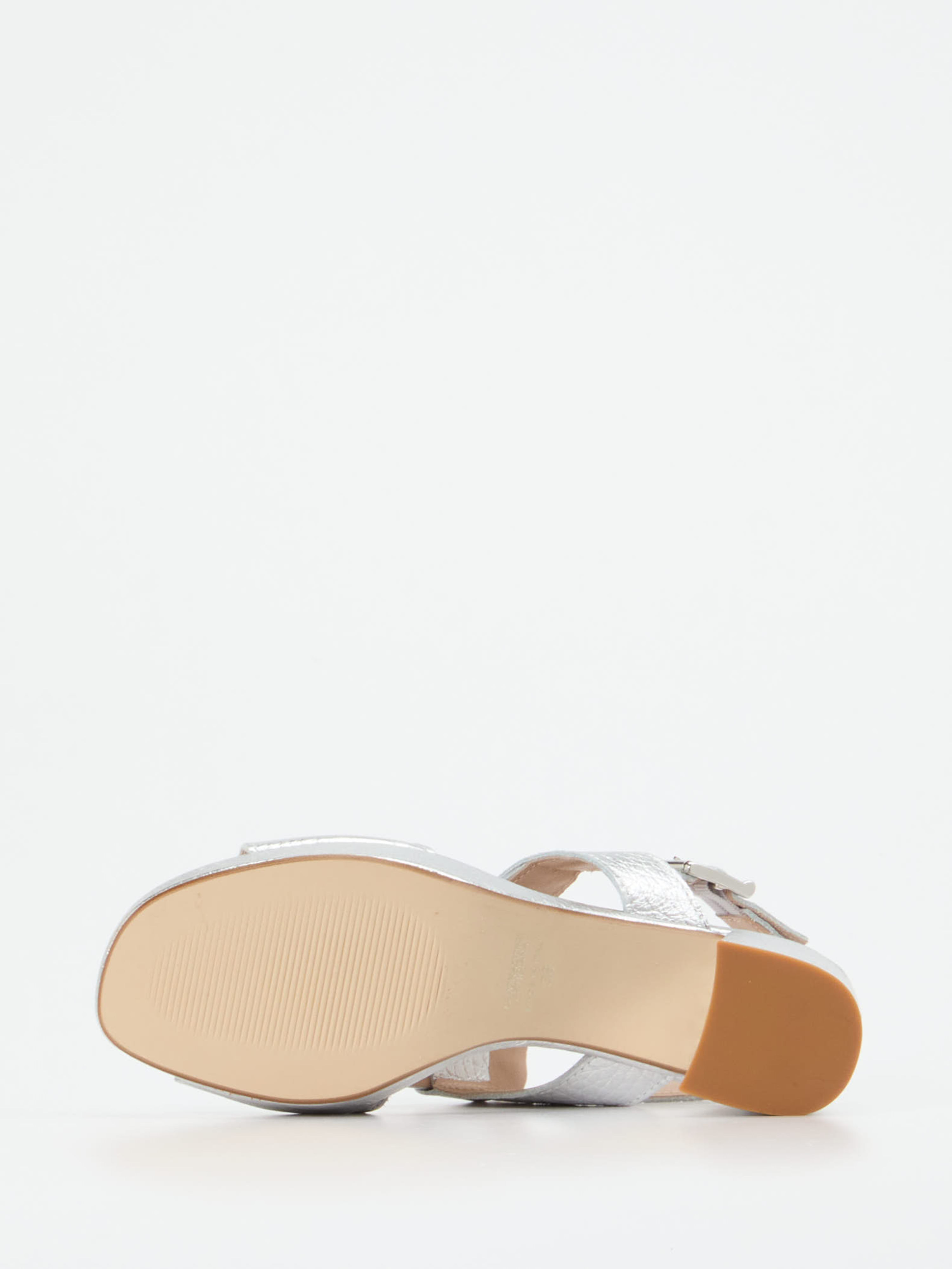 Plateau-Sandalette silber 1249449000305