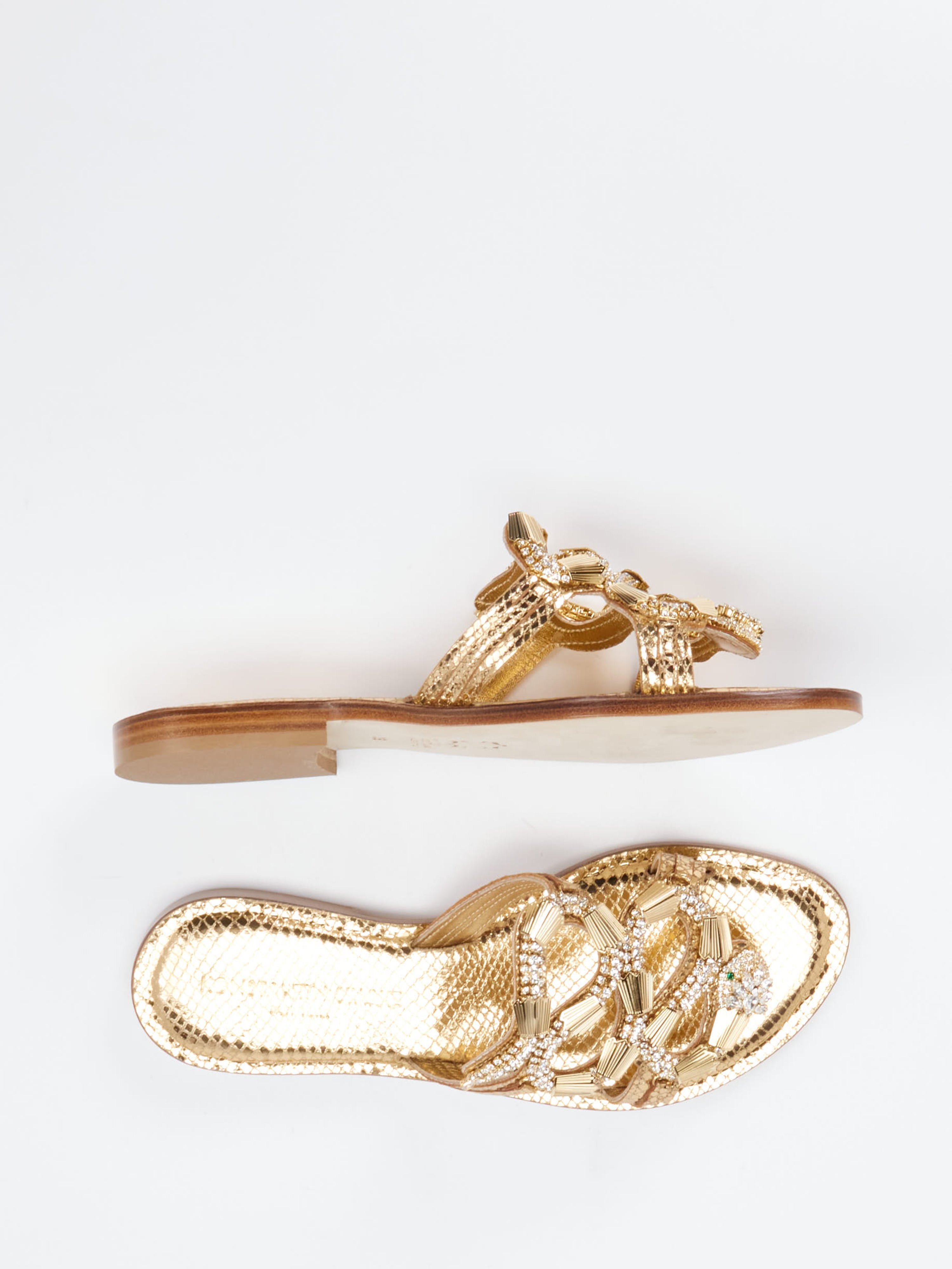 Pantolette gold 1120889000904