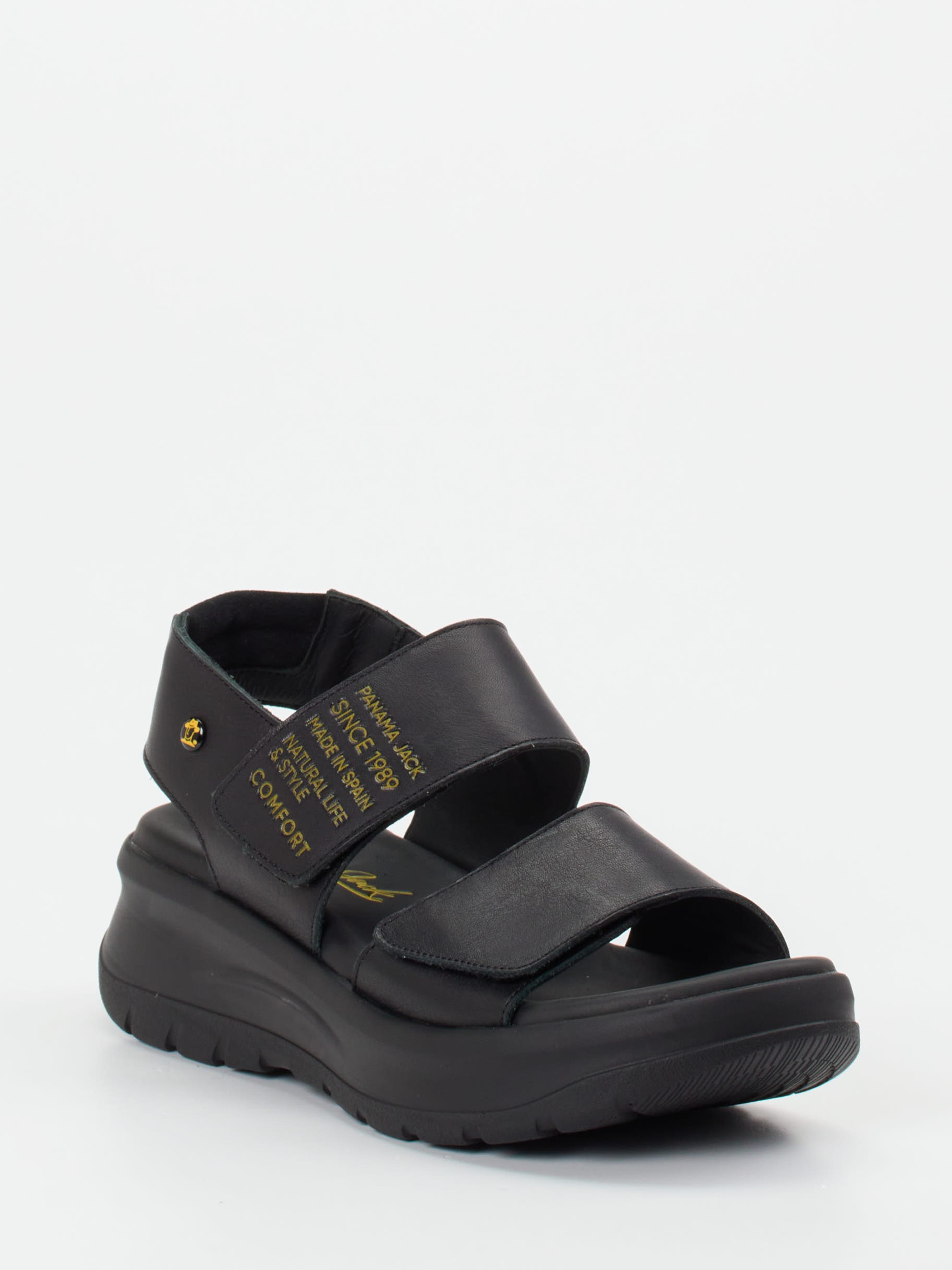 Plateau-Sandalette Noah B1 schwarz 1245009000606