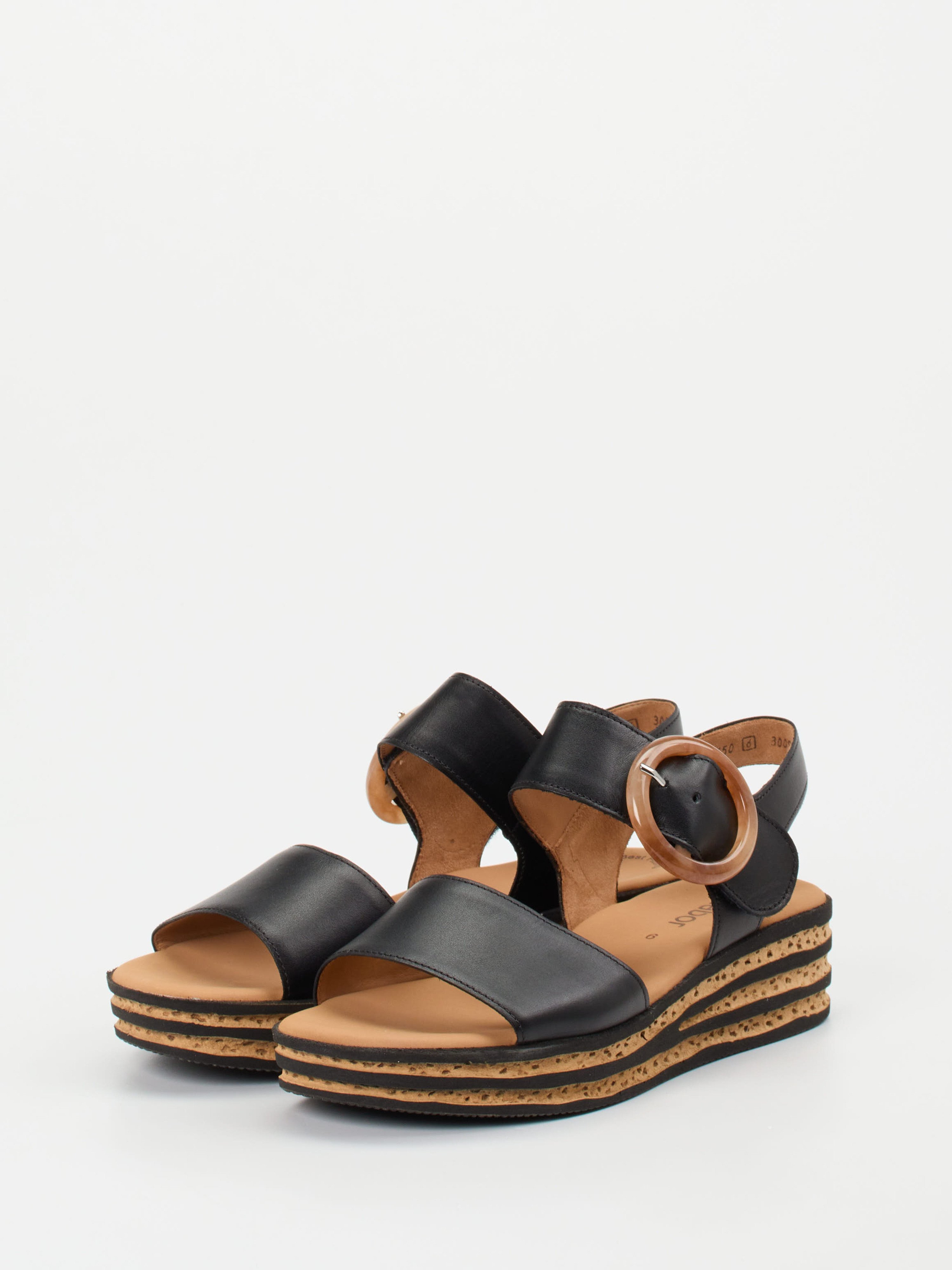 Keilsandalette schwarz 1255009002402