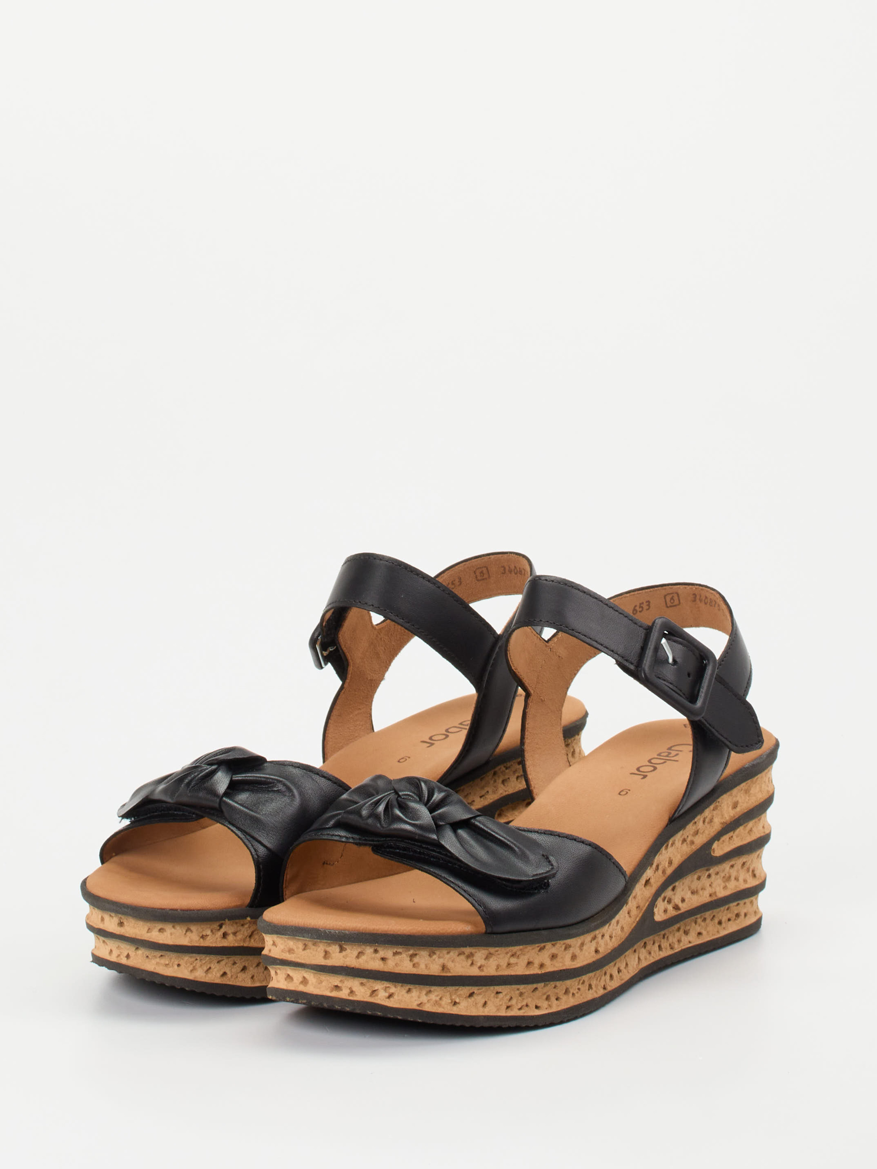 Keilsandalette schwarz 1239009000702