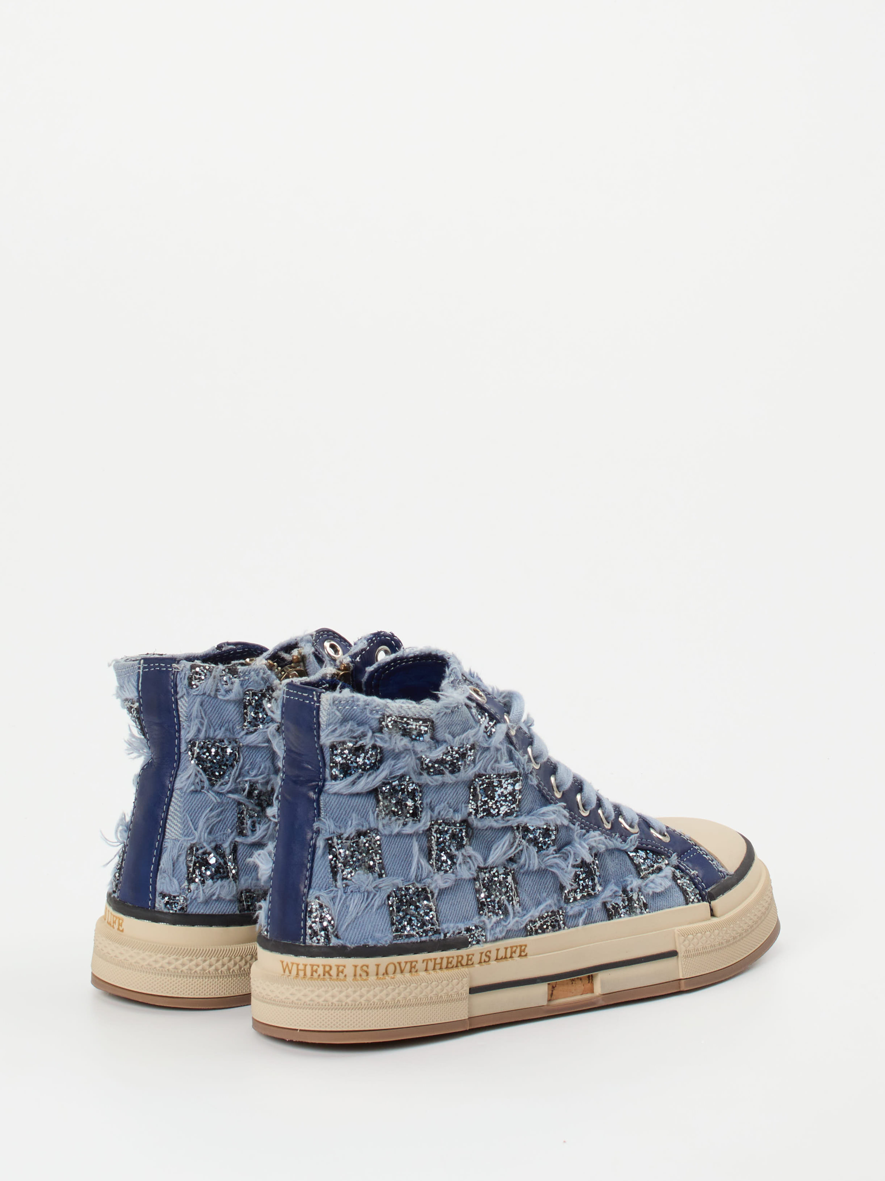 Sneaker High blau 1673159000403
