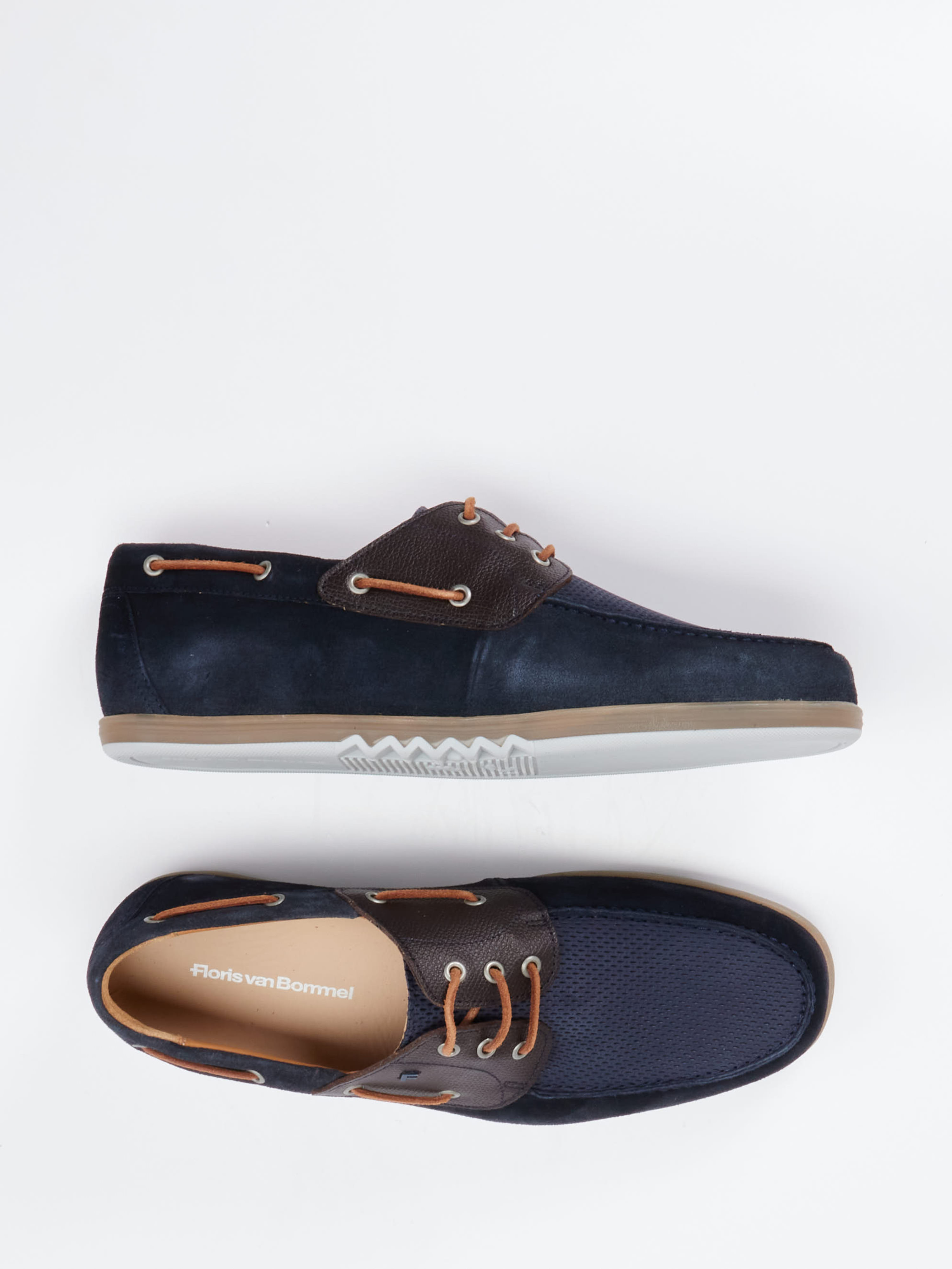 Schnürschuh De Zeiler blau 4610109041004