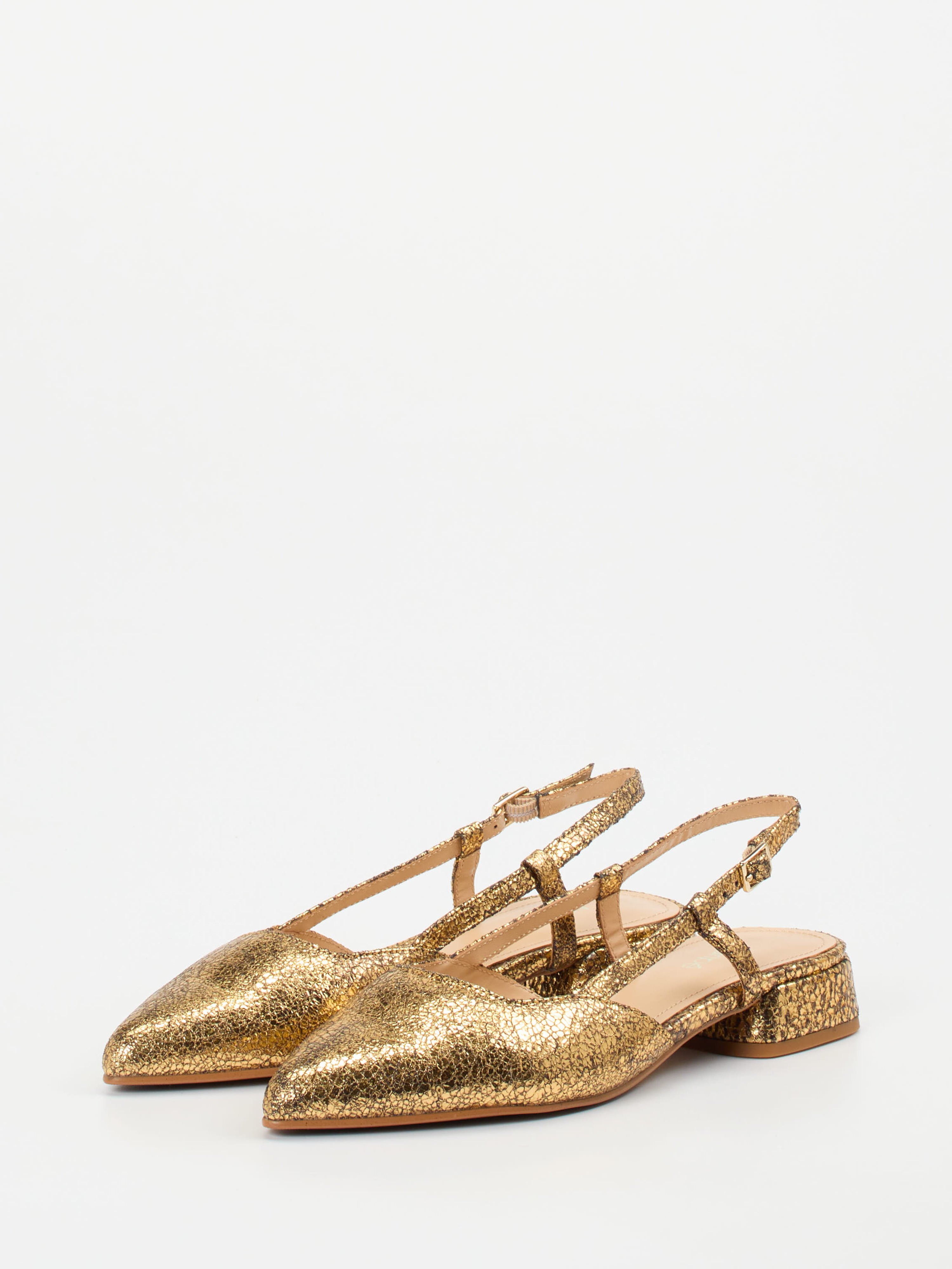Slingpumps gold 1301889000302