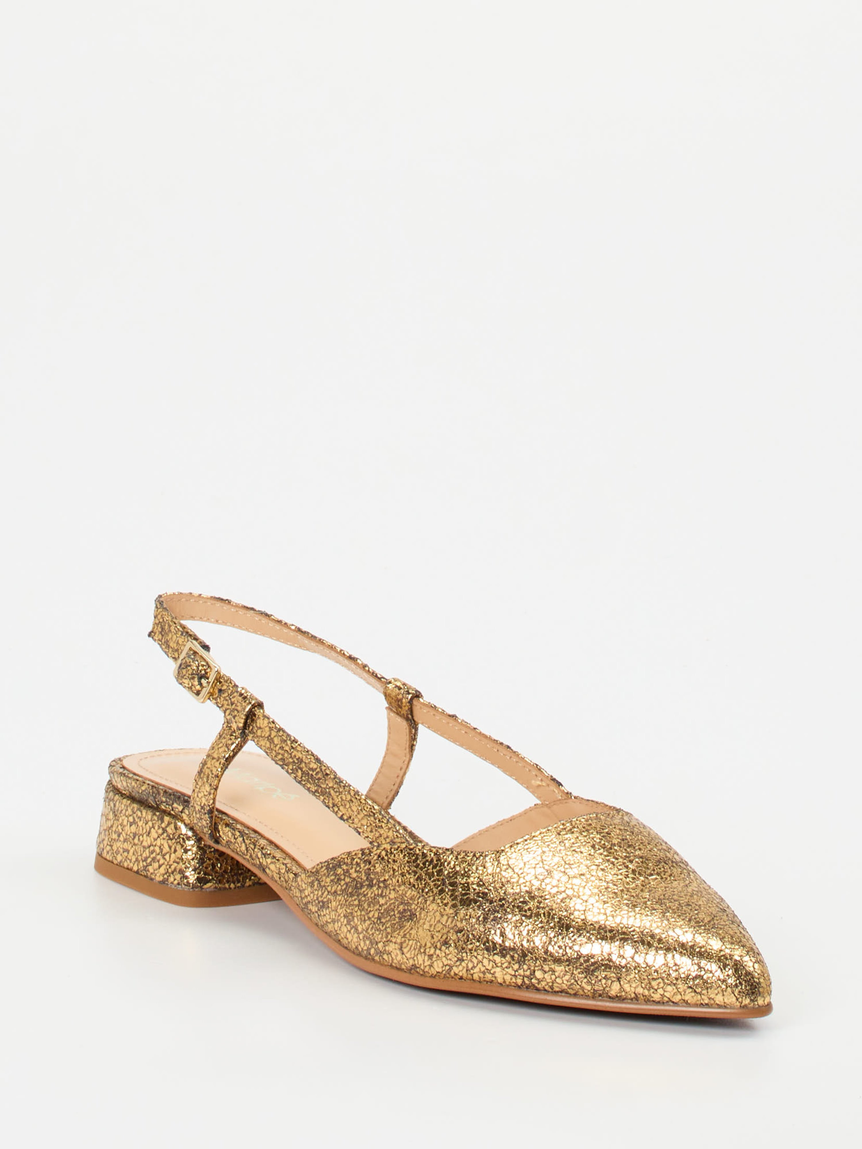 Slingpumps gold 1301889000306