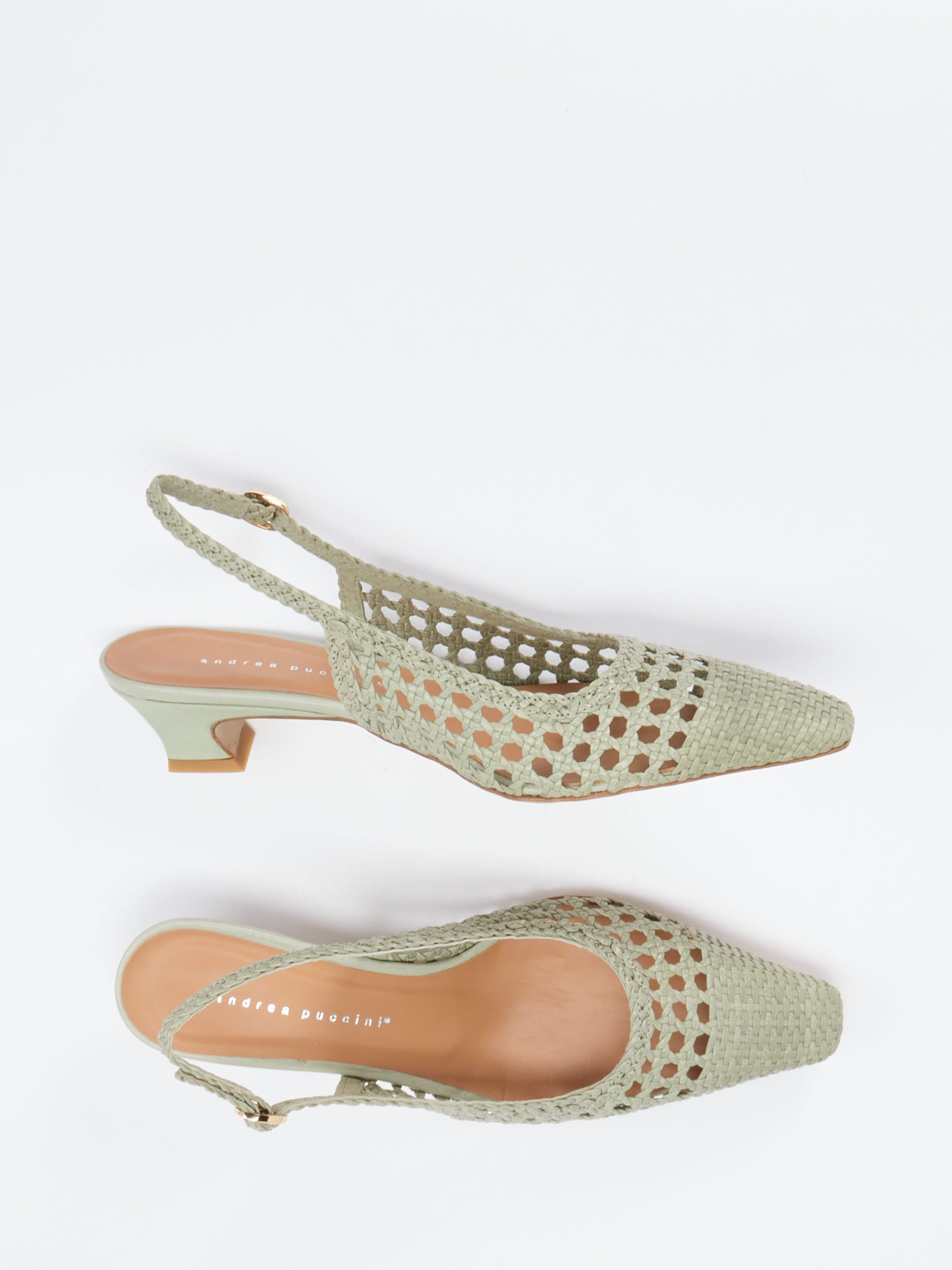 Slingpumps grün 1302699000104