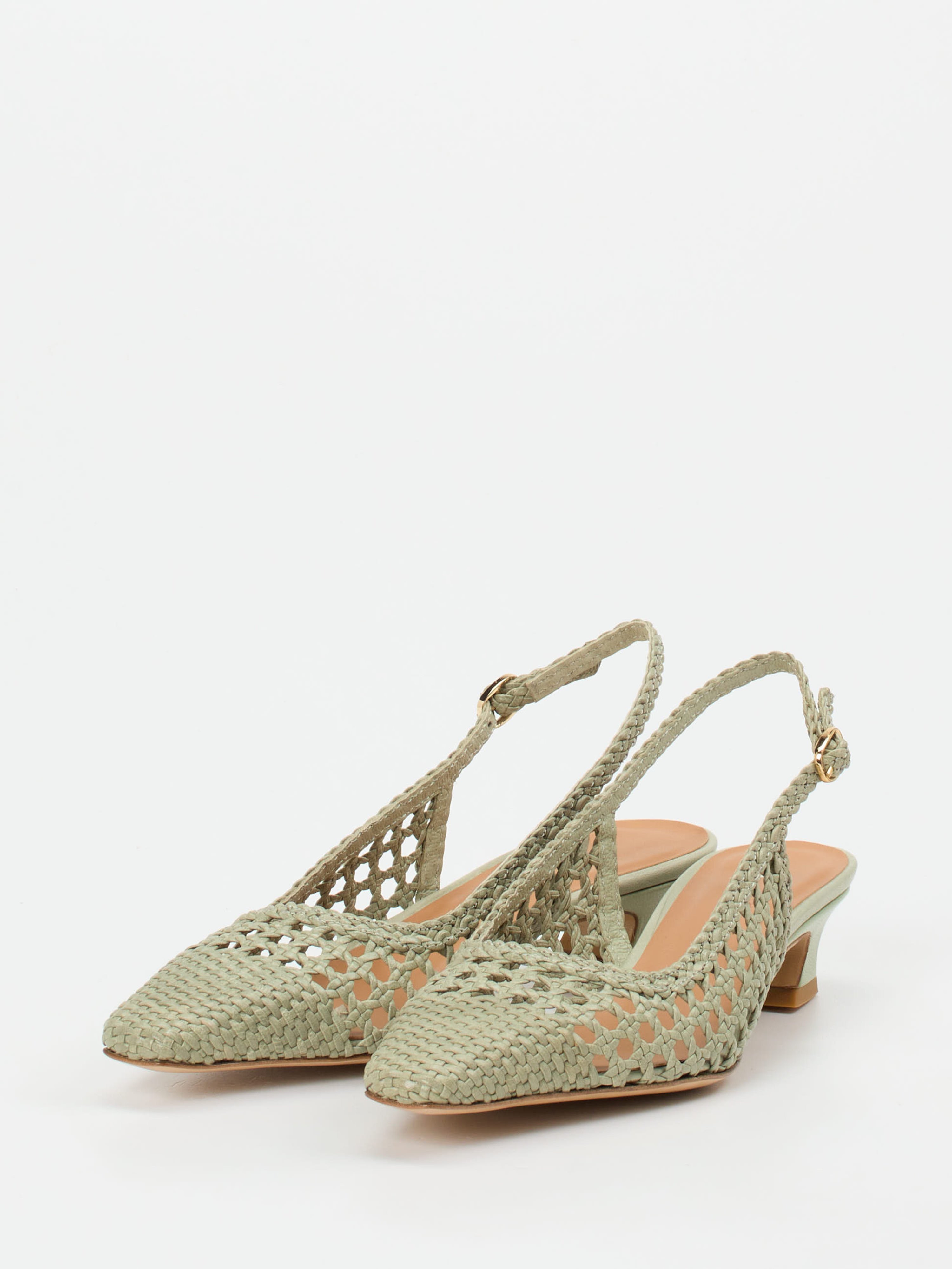 Slingpumps grün 1302699000102