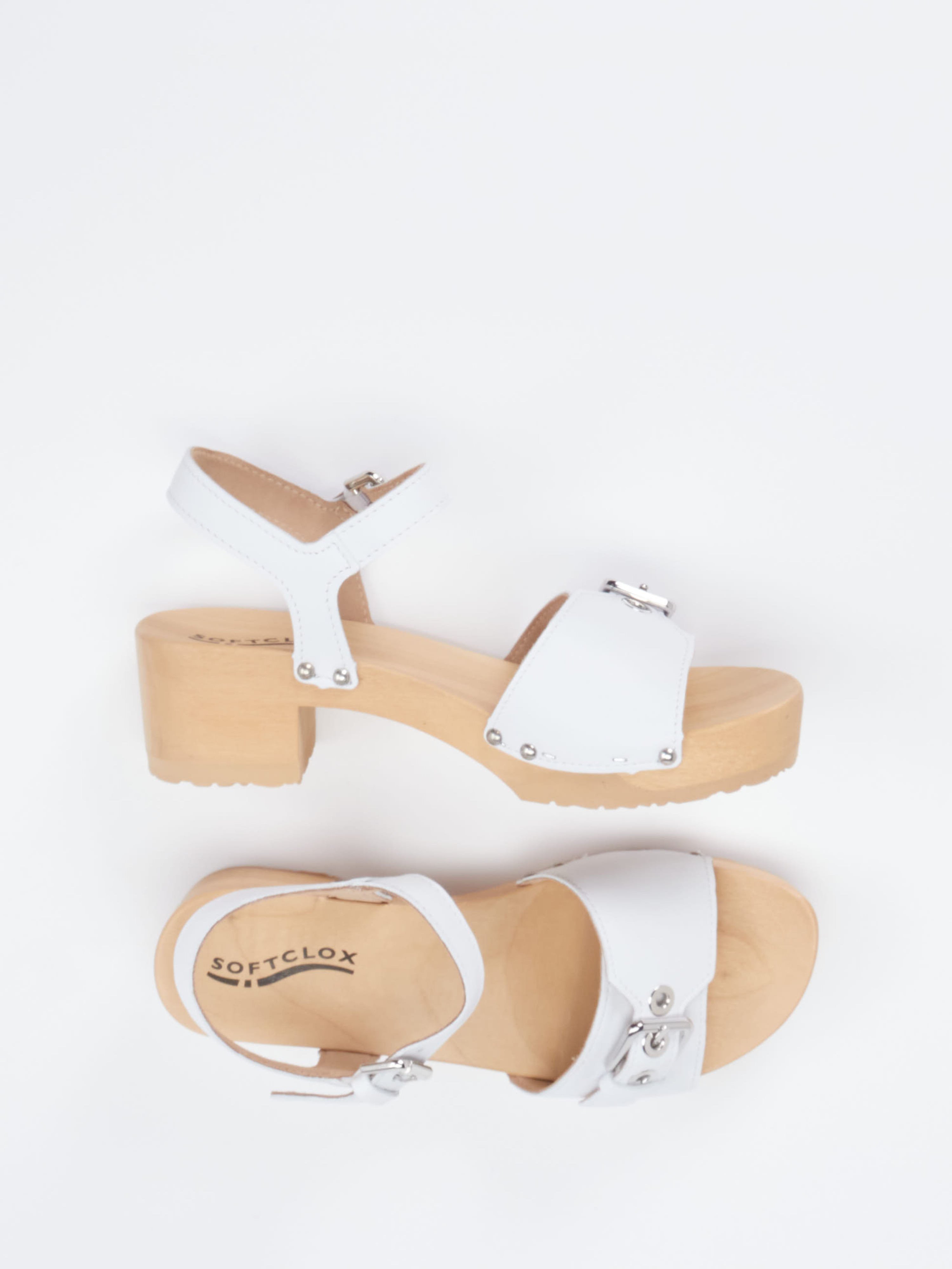 Plateau-Sandalette weiß 1247799000204