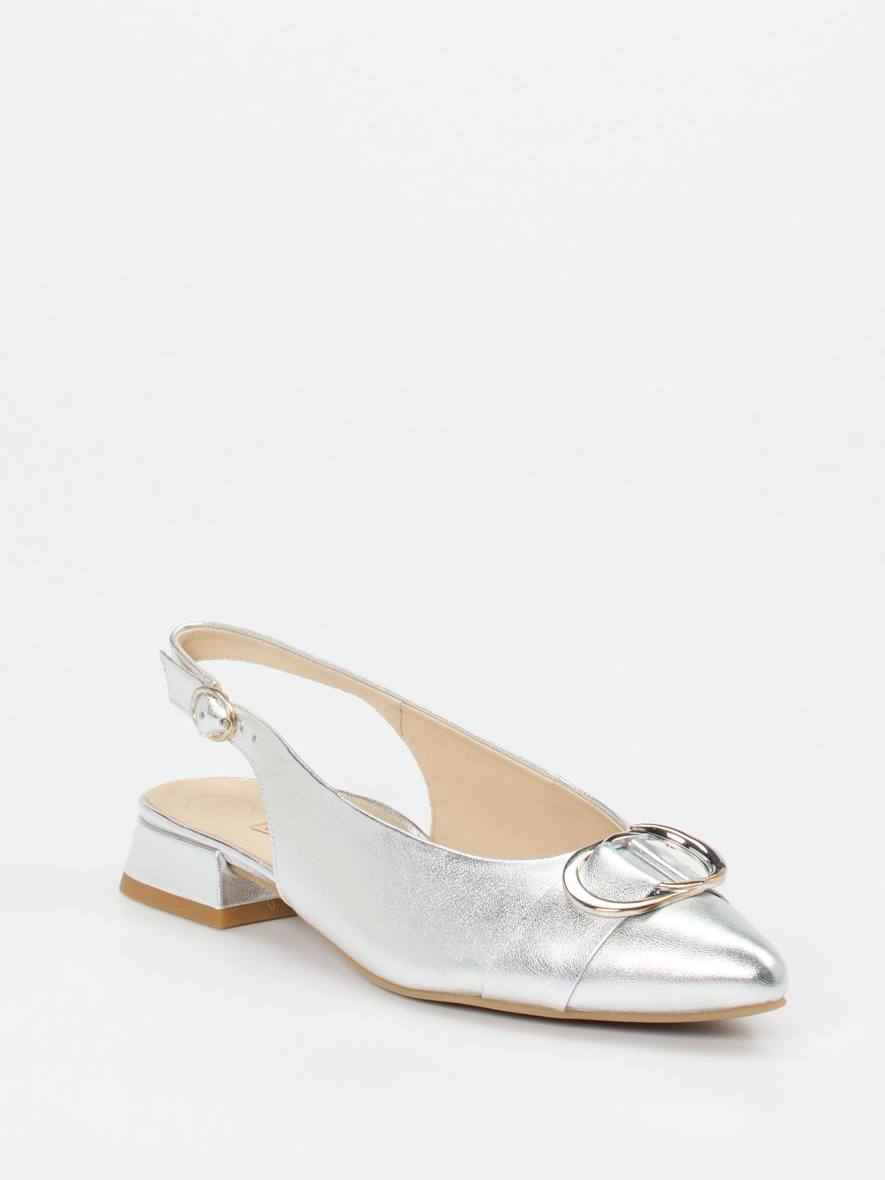 Slingpumps silber 1303449000106