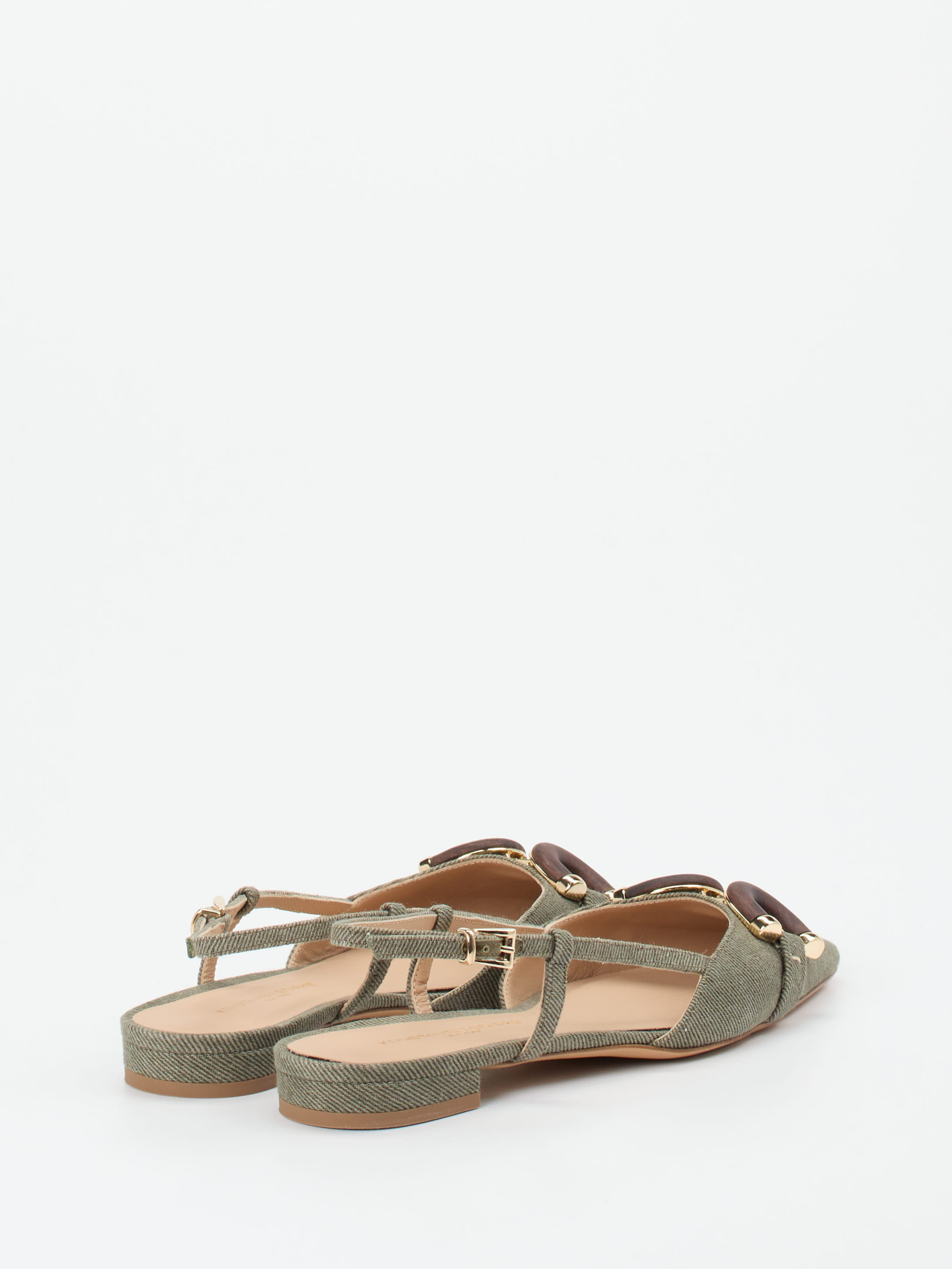 Slingpumps grün 1301629000103