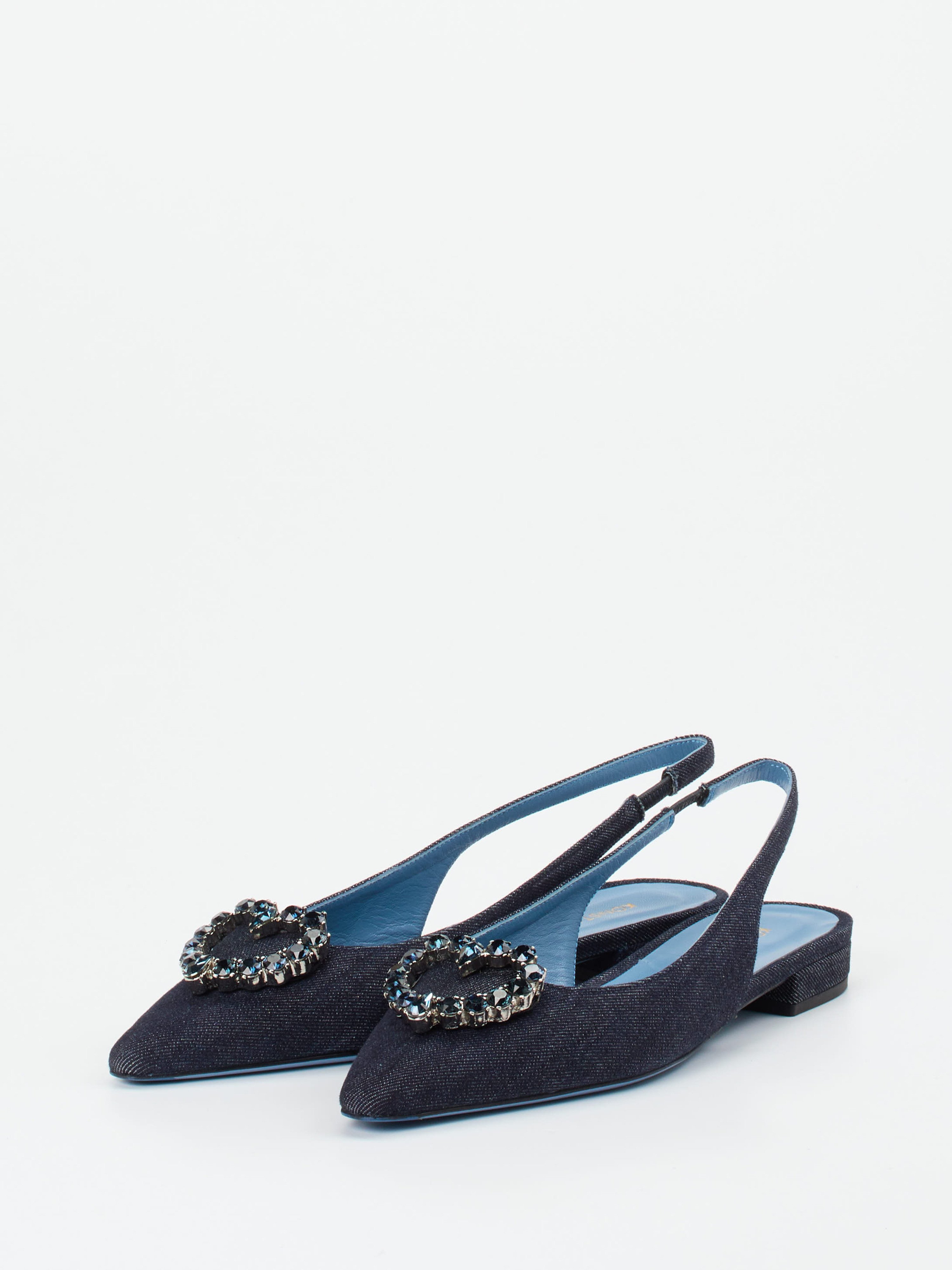 Slingpumps blau 1301109001202