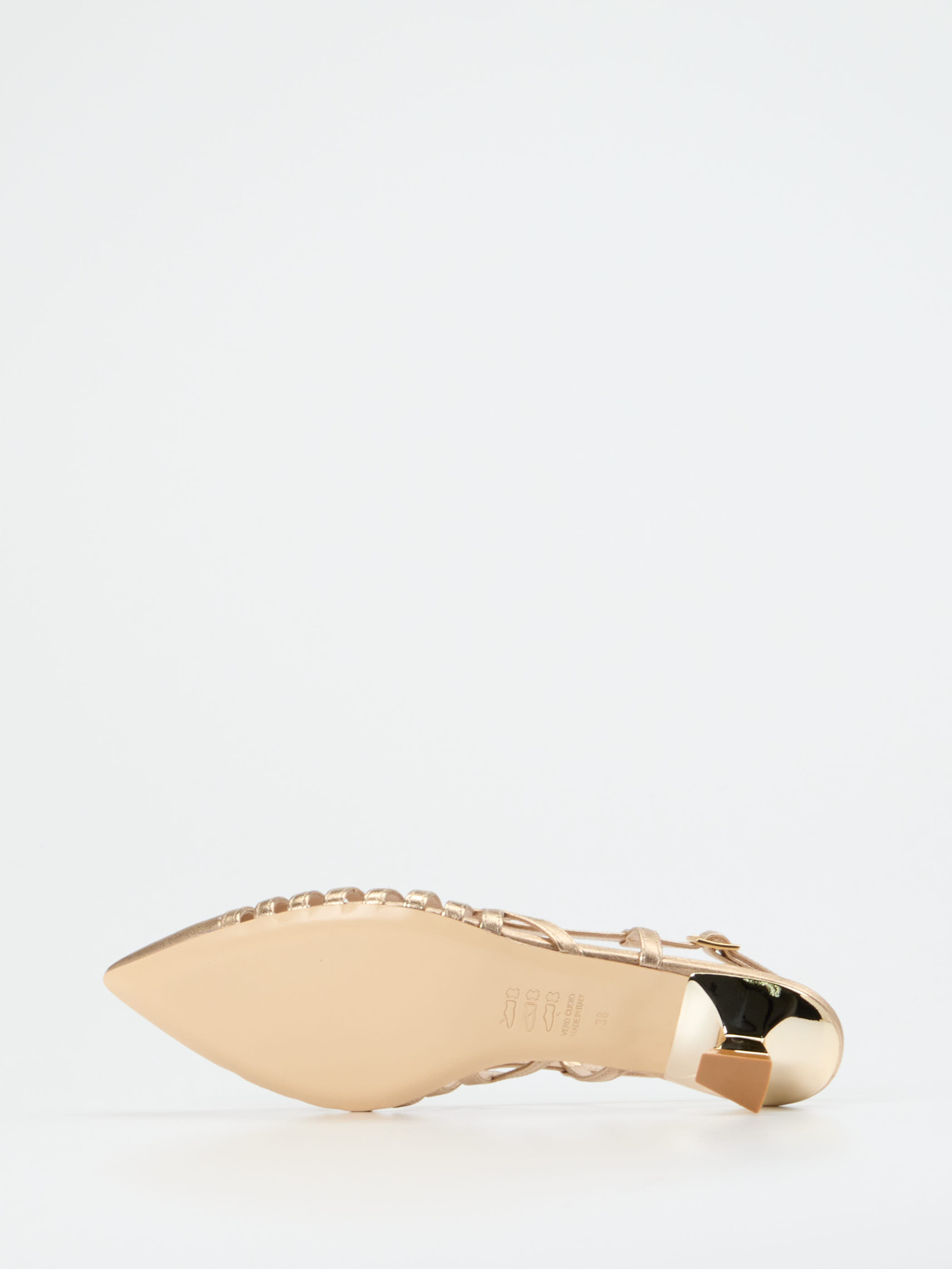 Slingpumps gold 1302889000205