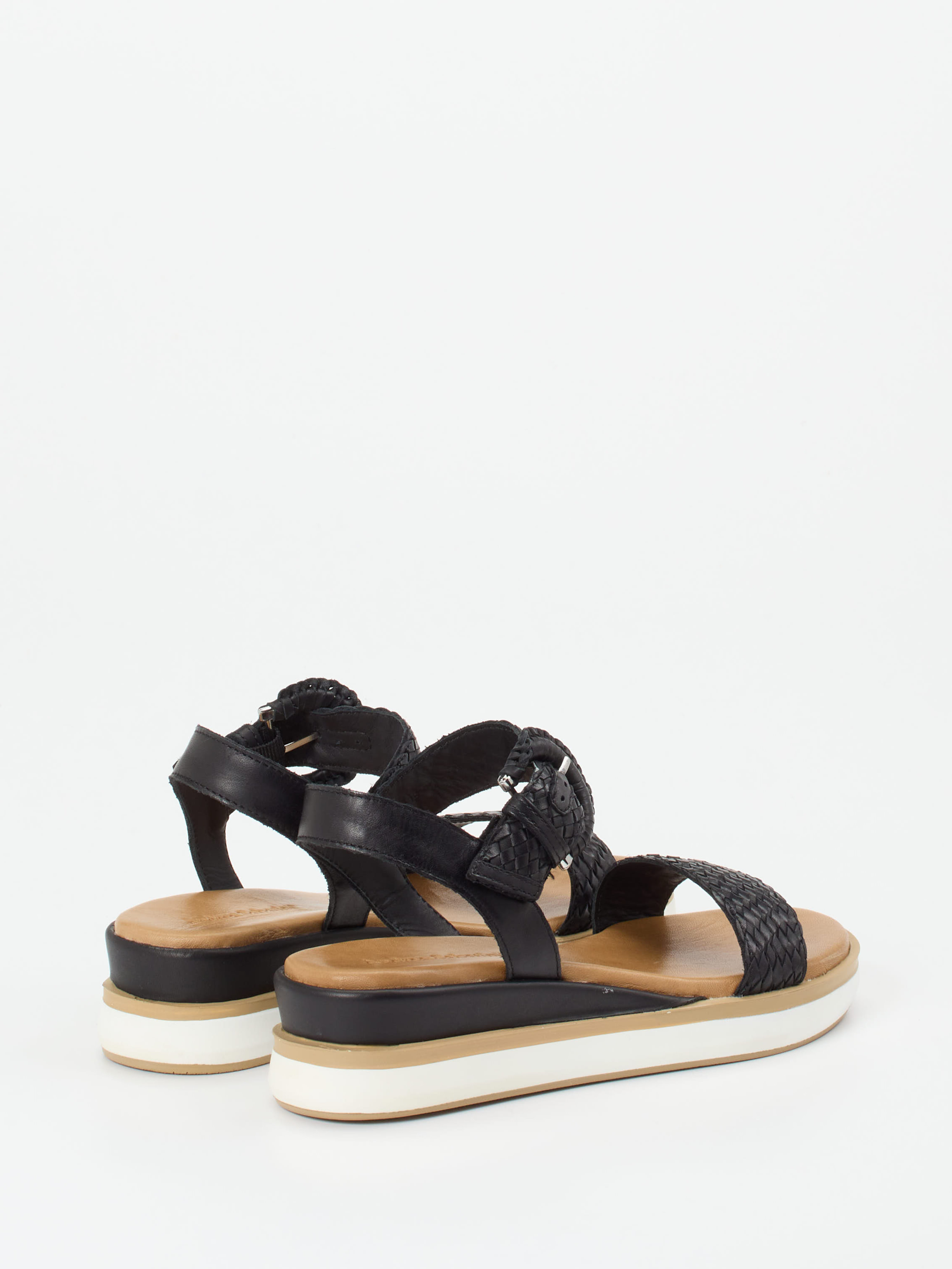 Plateau-Sandalette schwarz 1245009000703