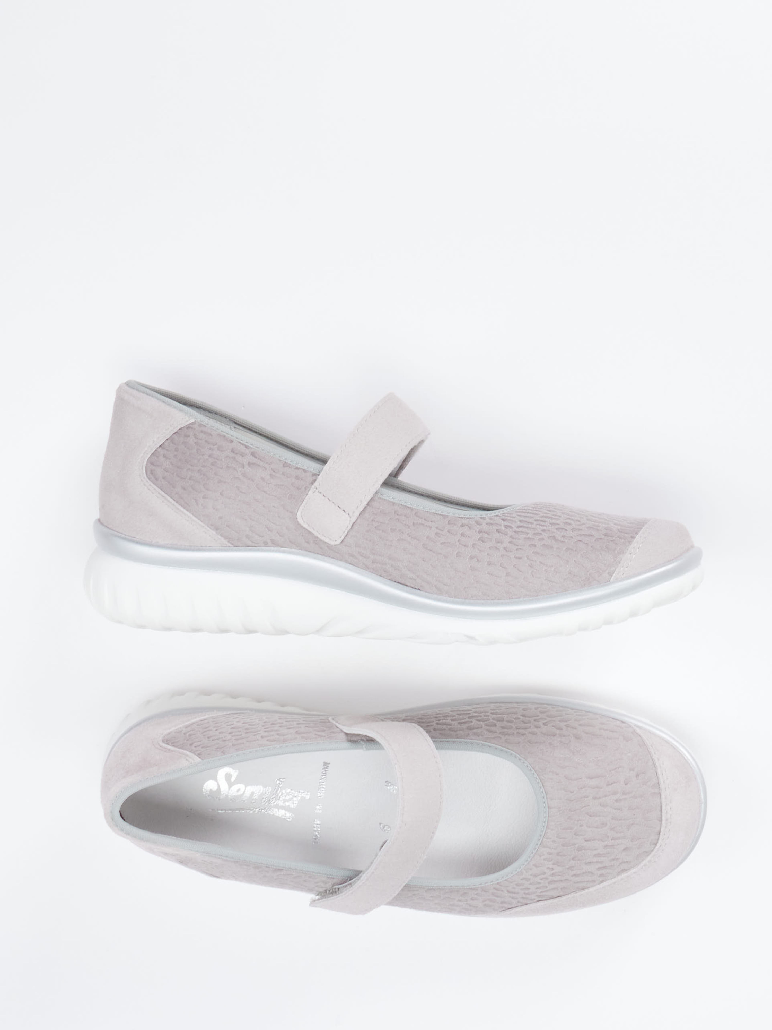 Spangenpumps grau 2485499001504