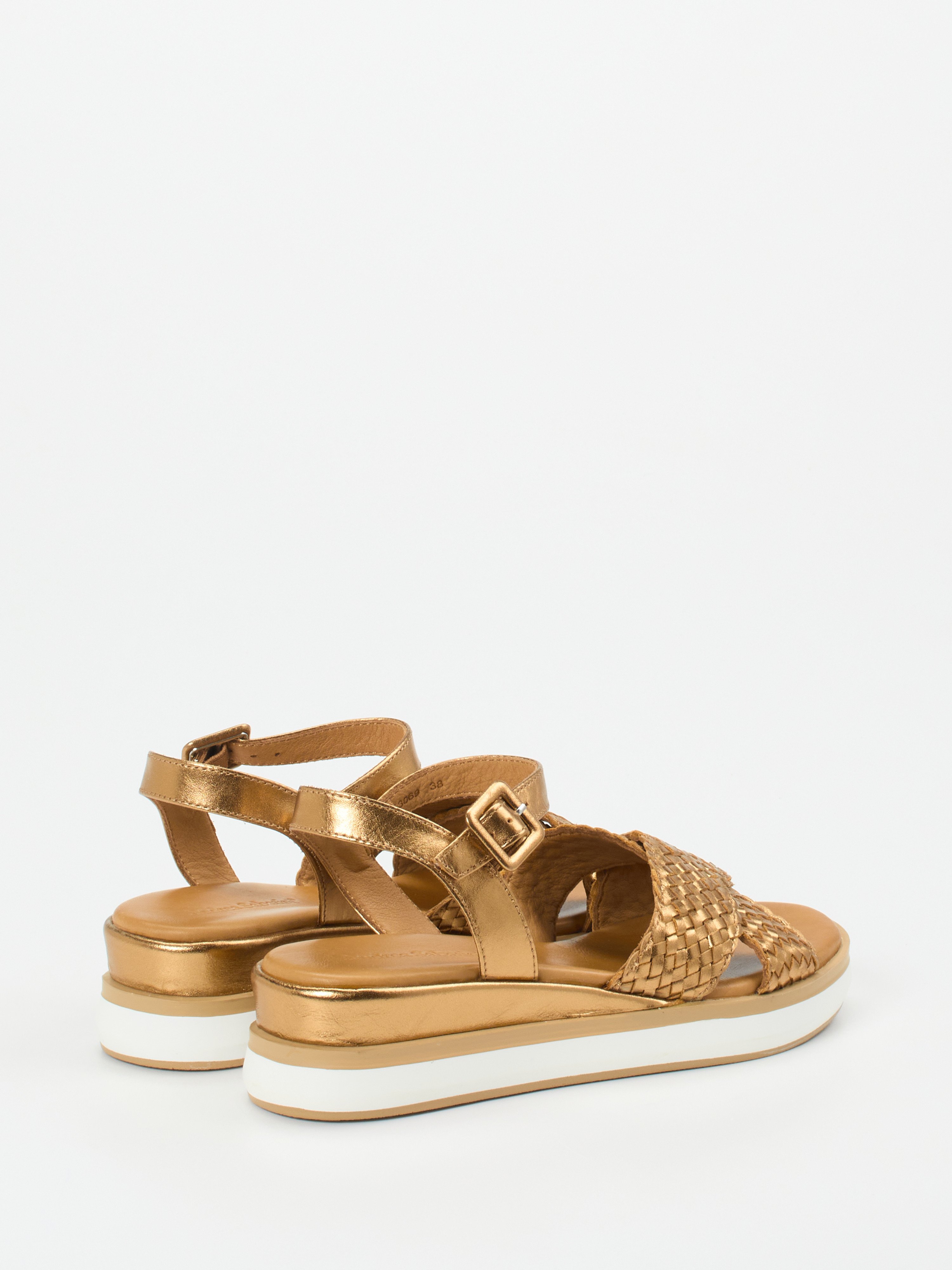 Plateau-Sandalette braun 1245269000203