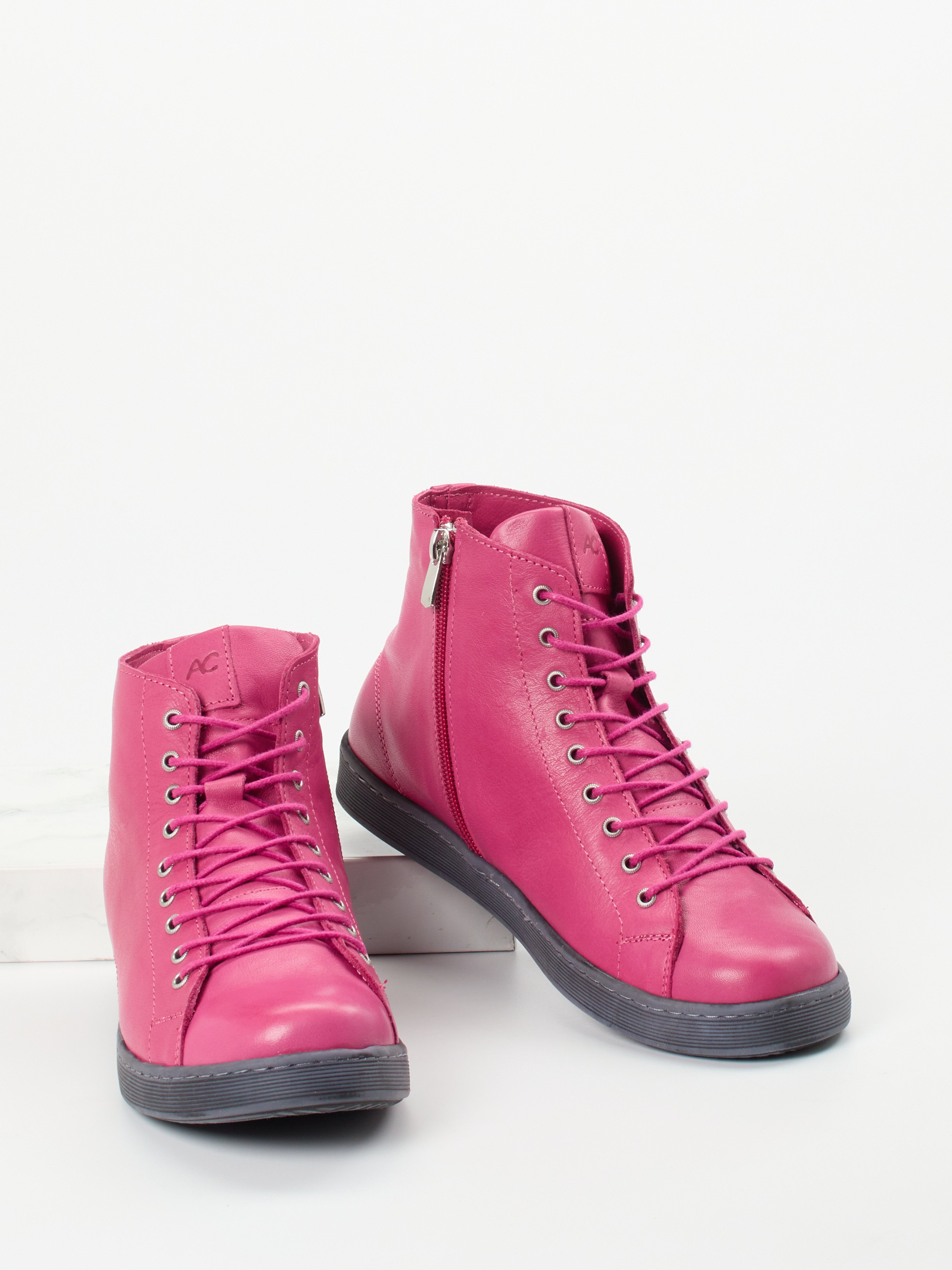 Schnürstiefelette pink 2751549000504