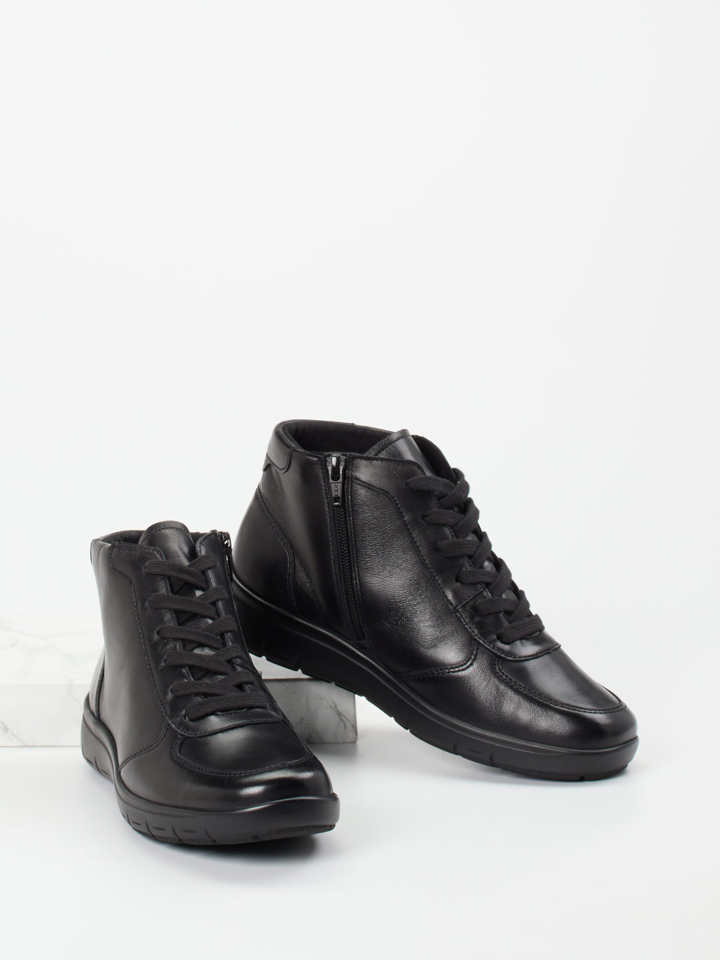 Schnürstiefelette schwarz 2751009037204