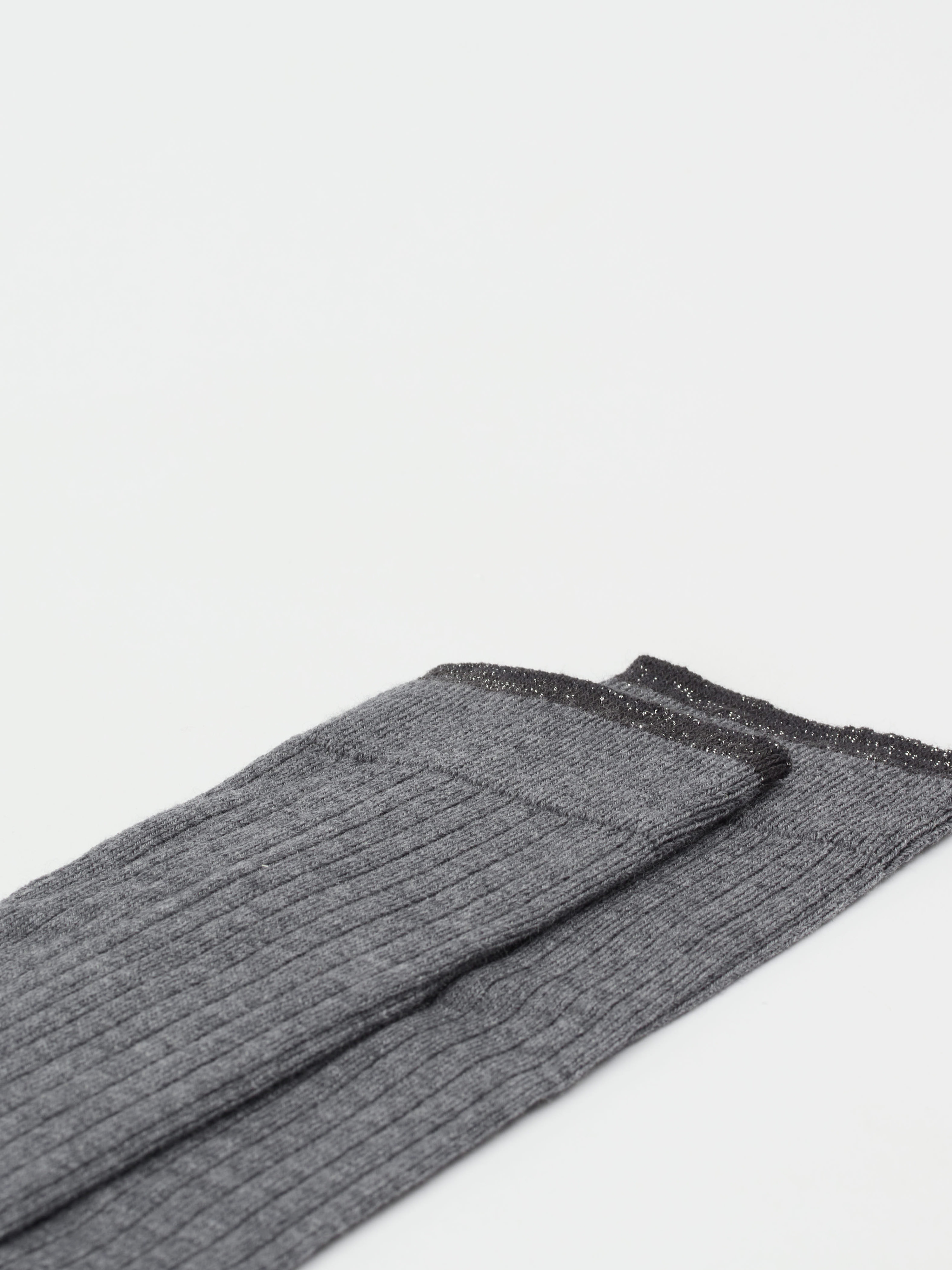Damen Kniestrümpfe grau 9168409000601