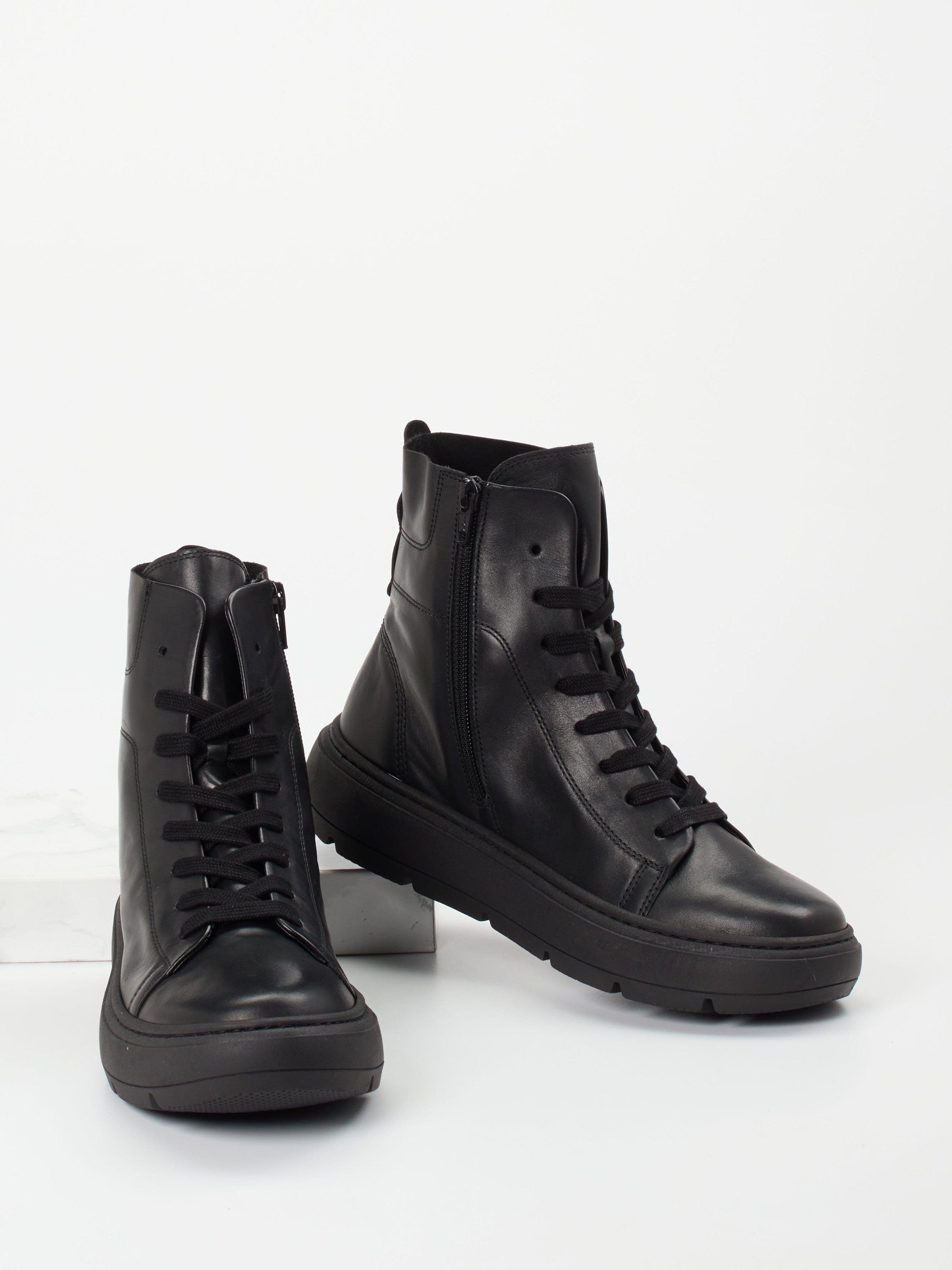 Schnürstiefelette schwarz 1705009004204