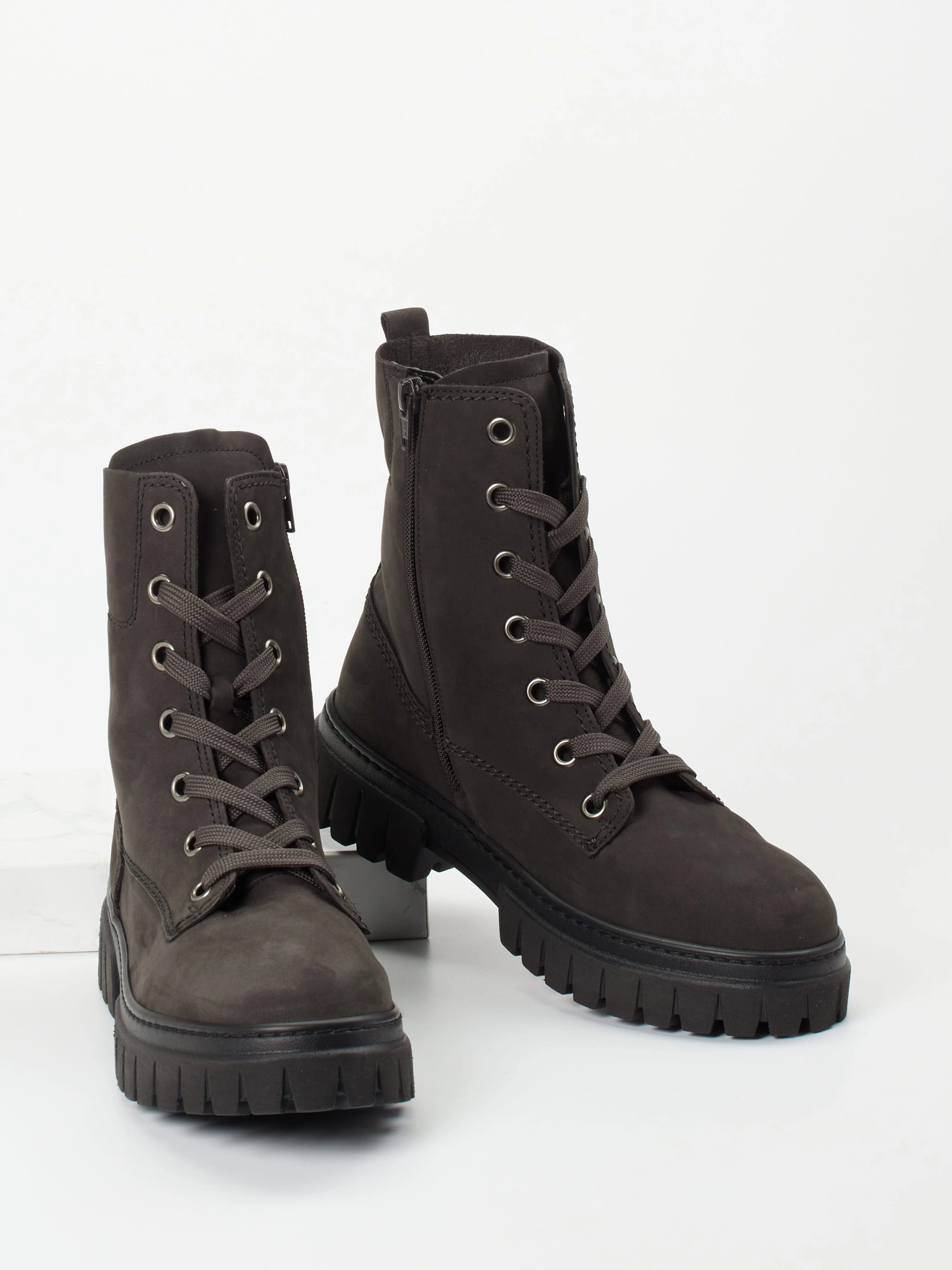 Schnürstiefelette grau 2751409003204