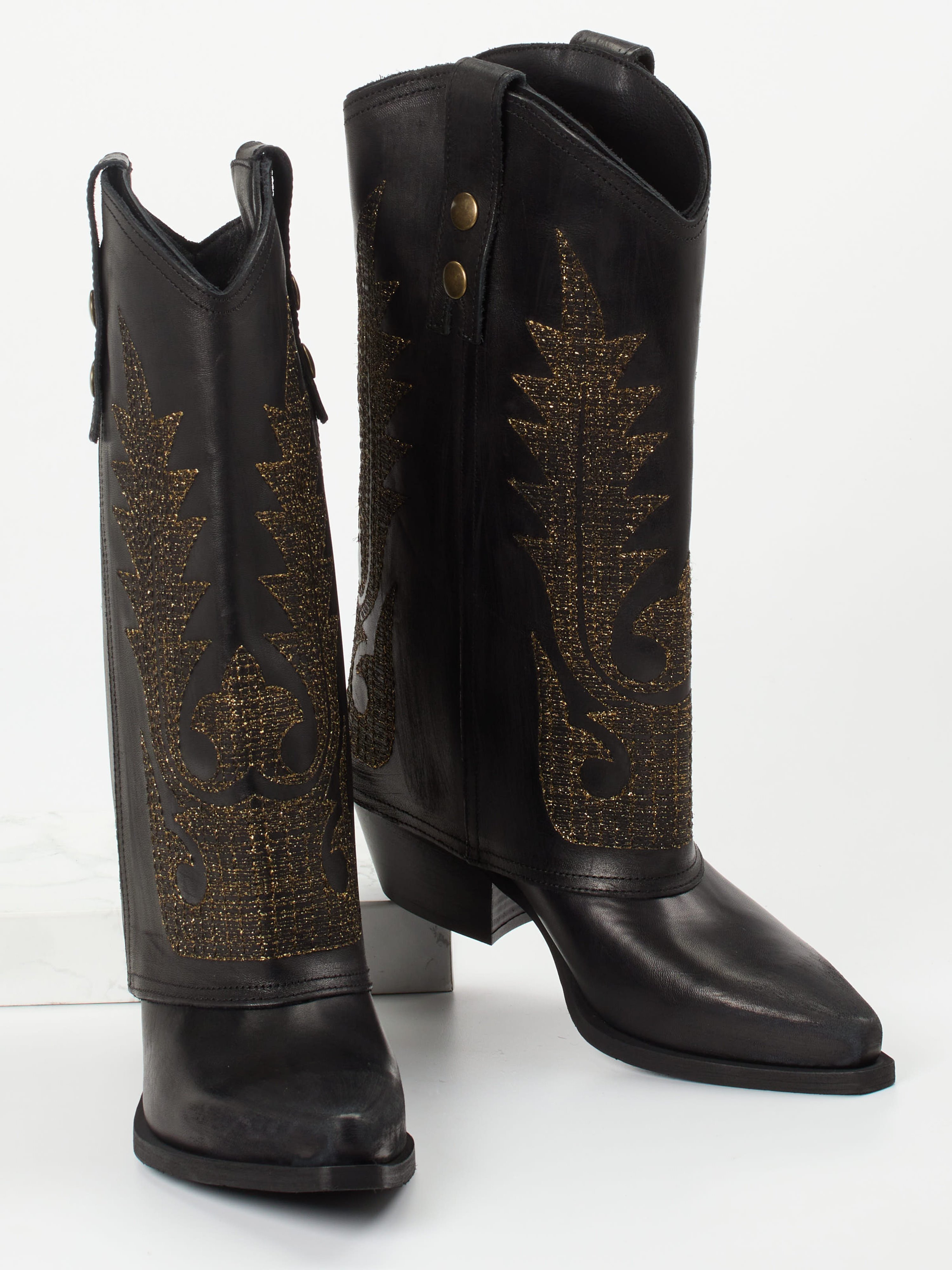 Cowboyboots schwarz 1755009006004