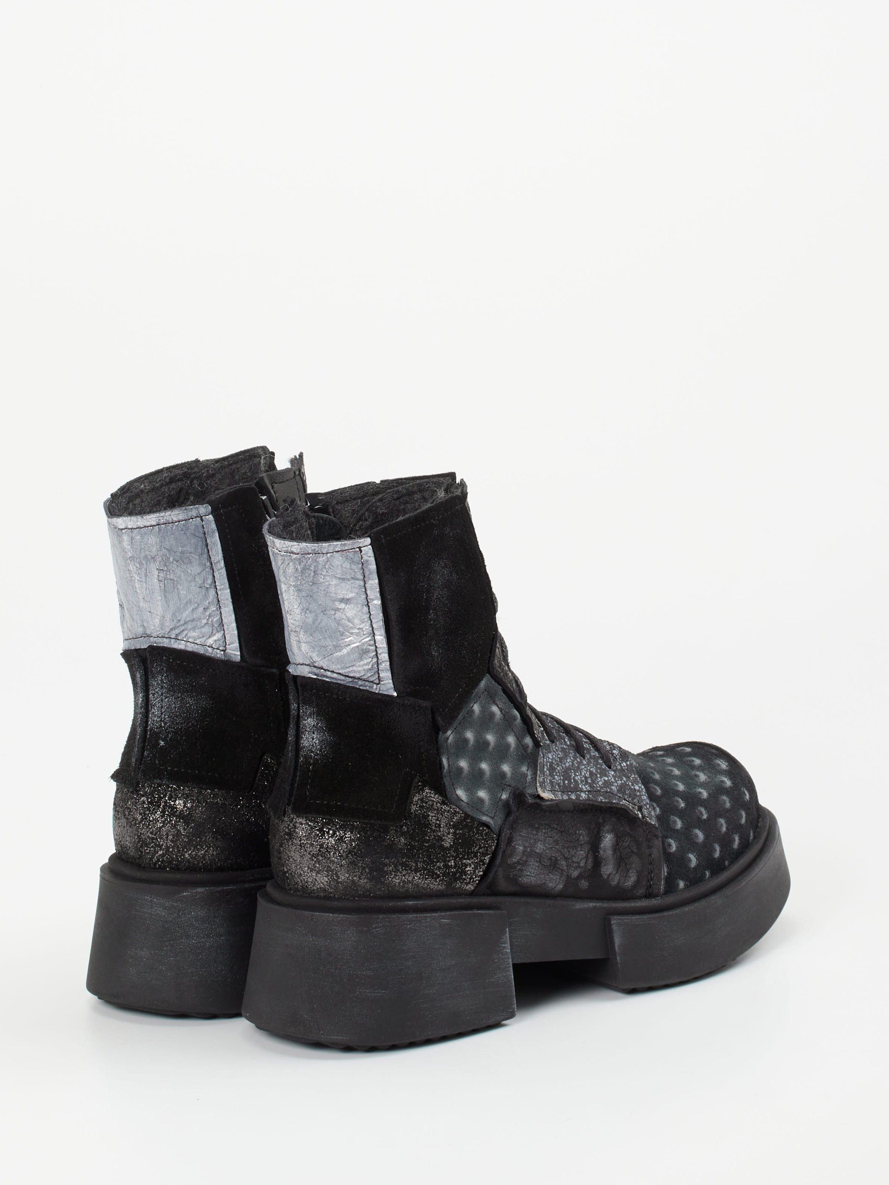 Schnürstiefelette schwarz 1727004000103