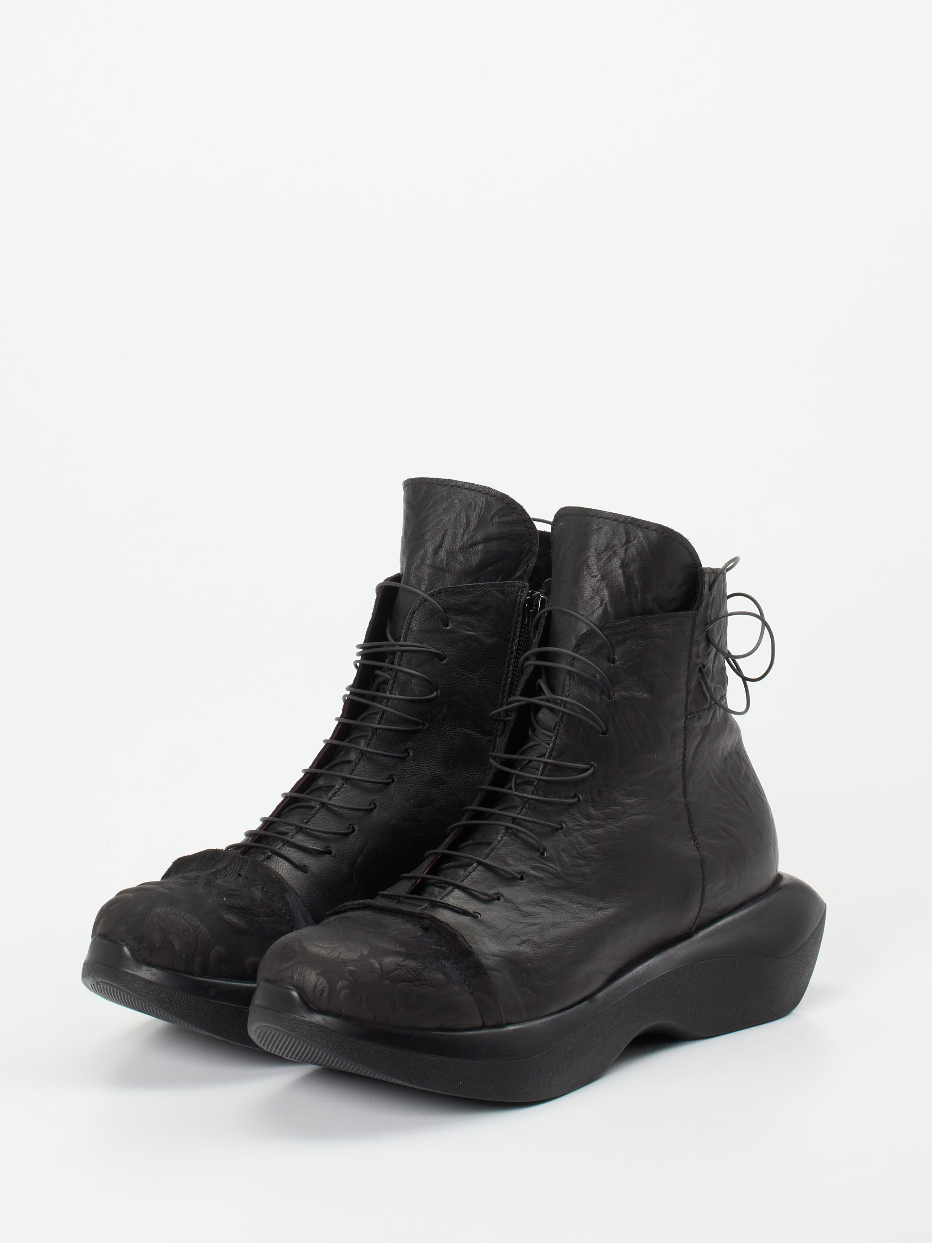 Schnürstiefelette schwarz 1705009004302