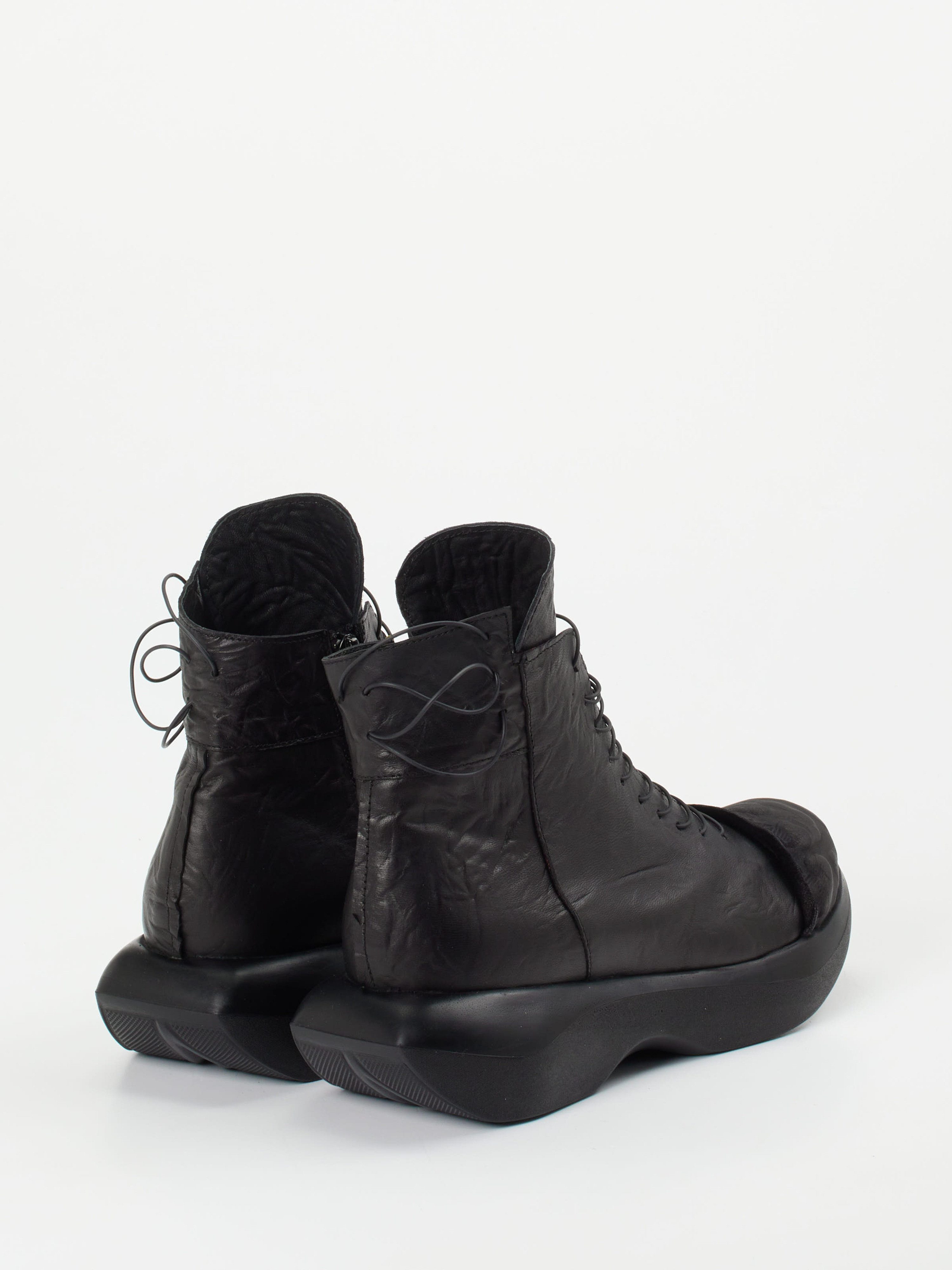 Schnürstiefelette schwarz 1705009004303