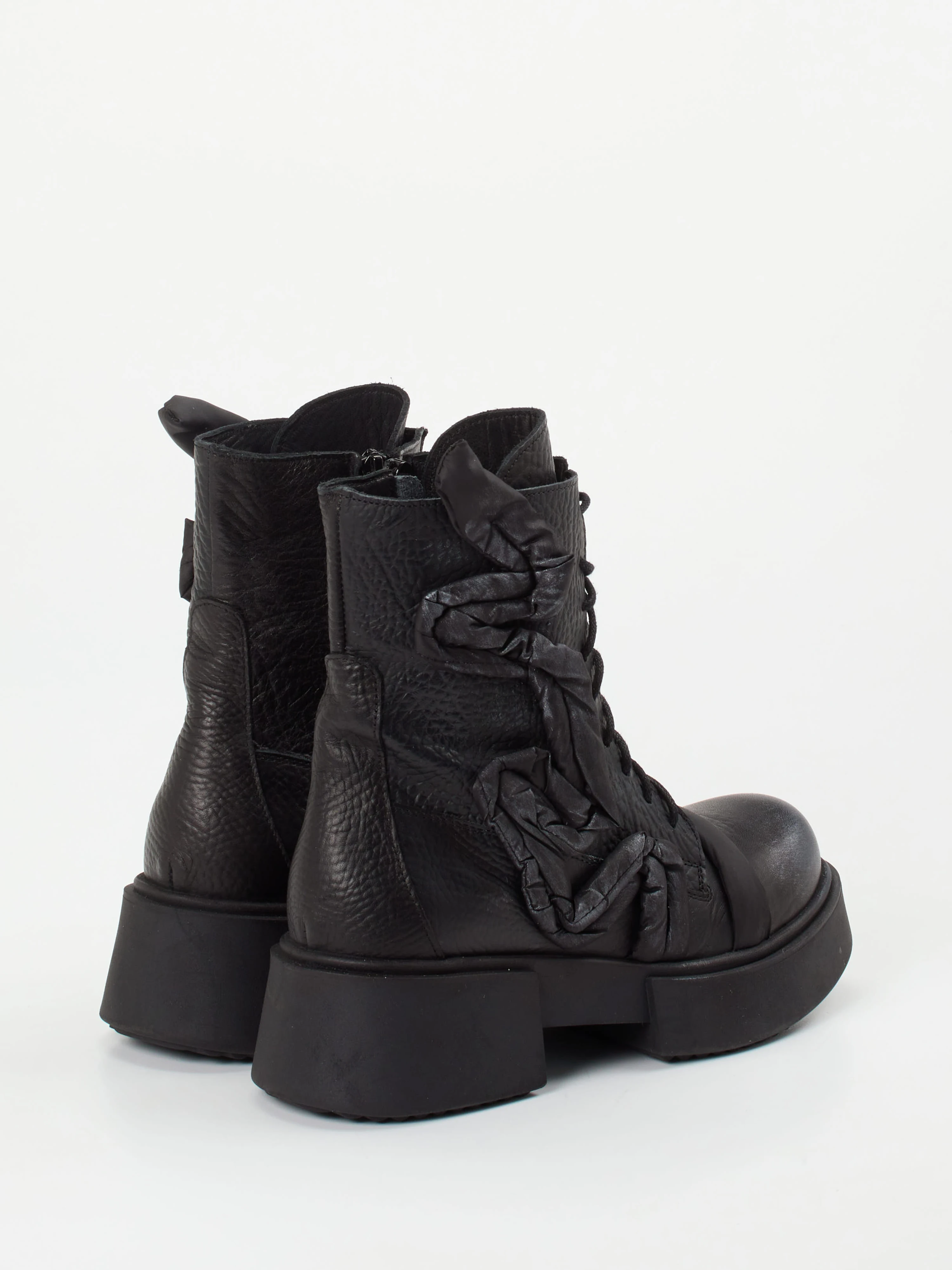 Schnürstiefelette schwarz 1727009003403