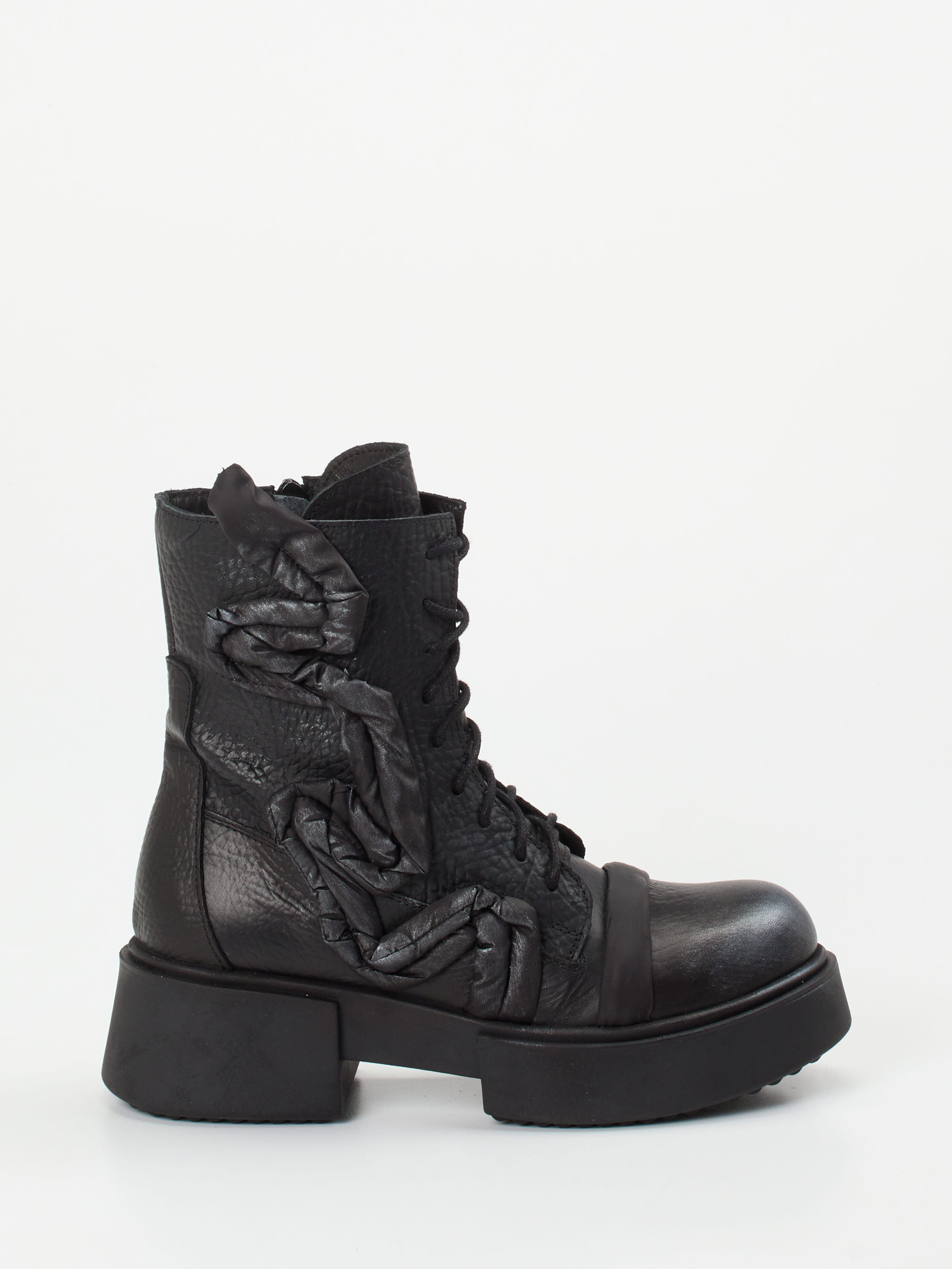 Schnürstiefelette schwarz 1727009003401