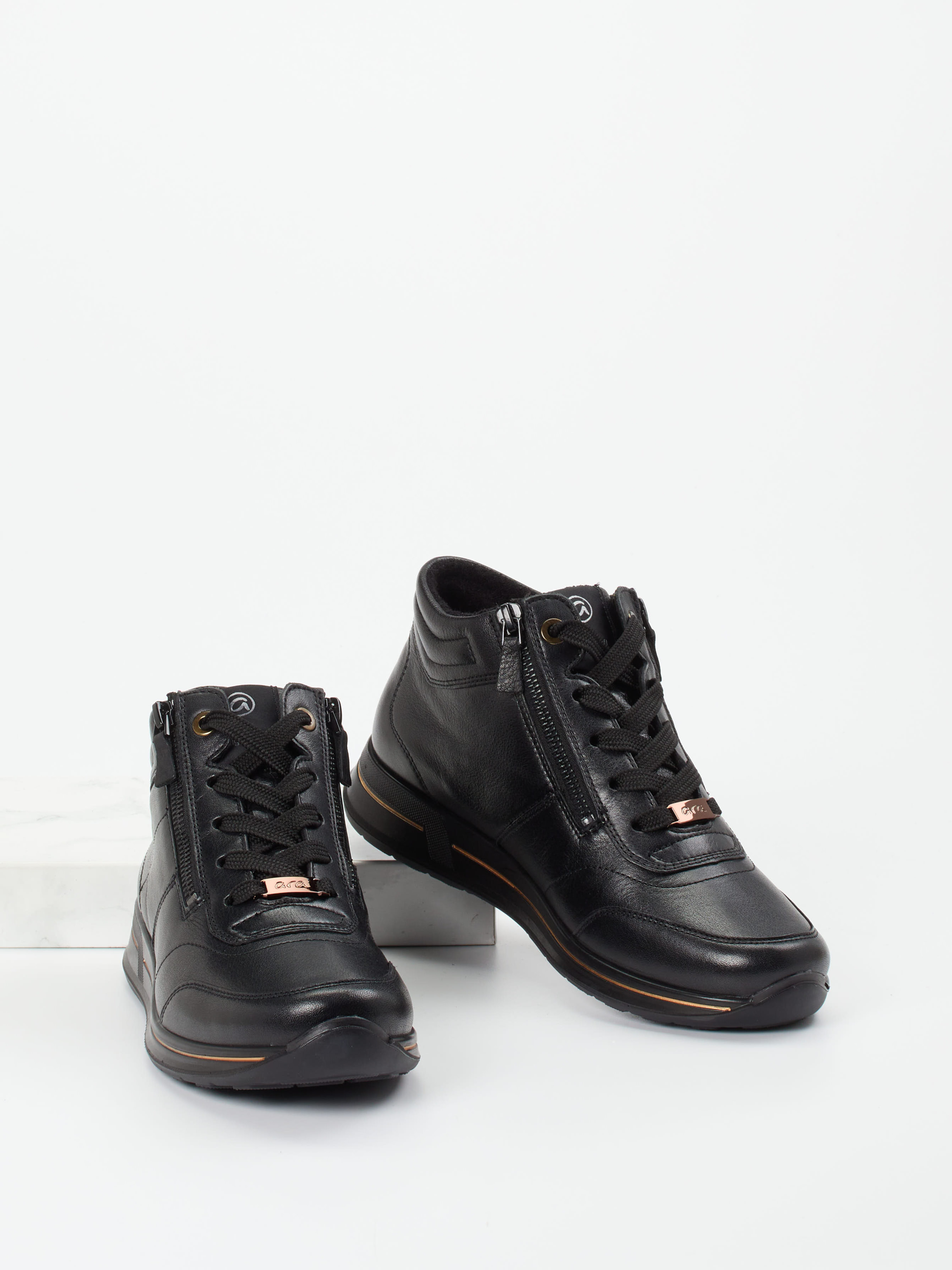 Schnürstiefelette schwarz 2751009035904