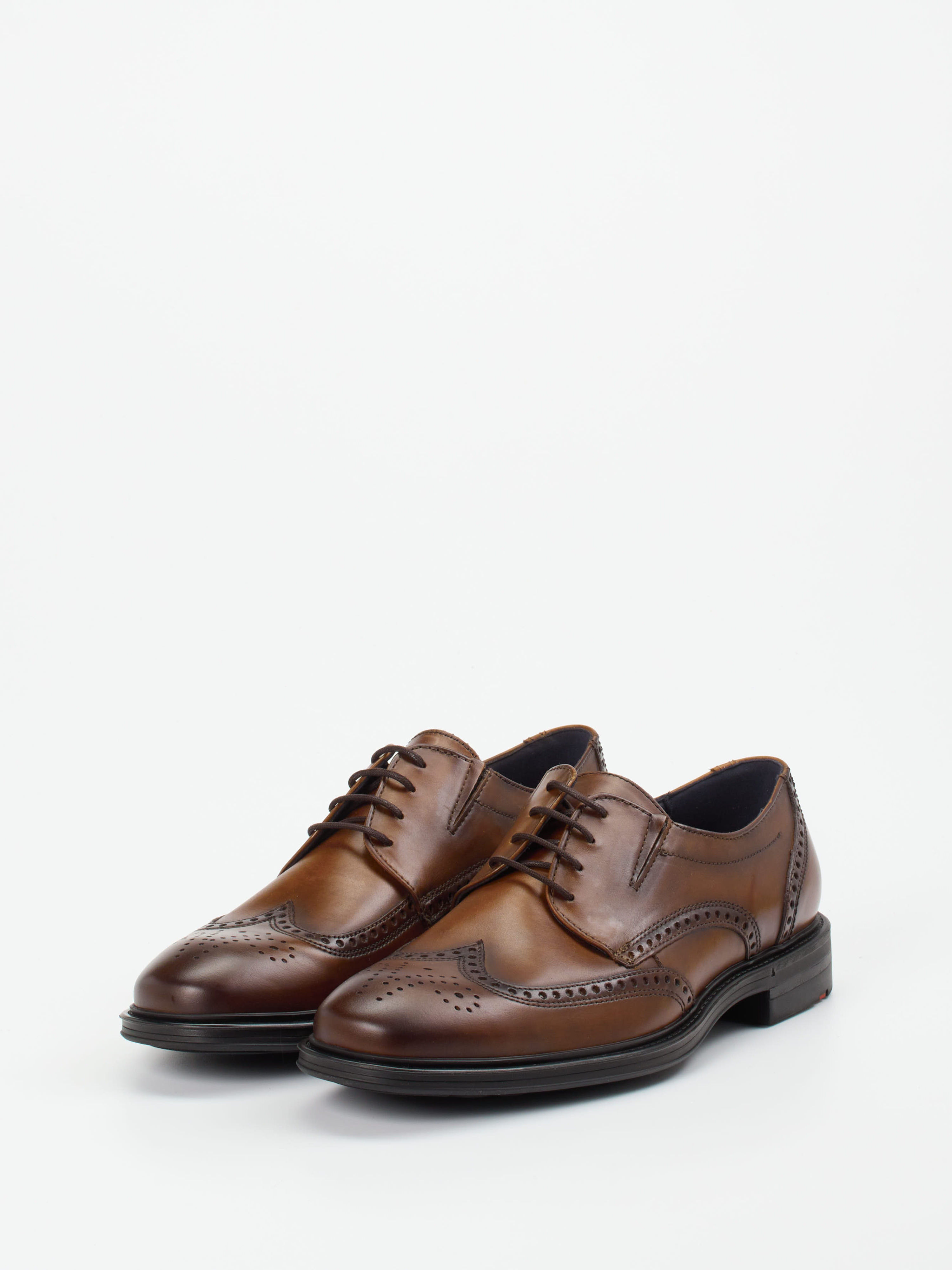 良品✨Lloyd Footwear ホールカット ブラウン UK8.5 革靴 Lloyd Men Shop the KAMBO Comfortable Lace-Up Shoes in Dark Brown