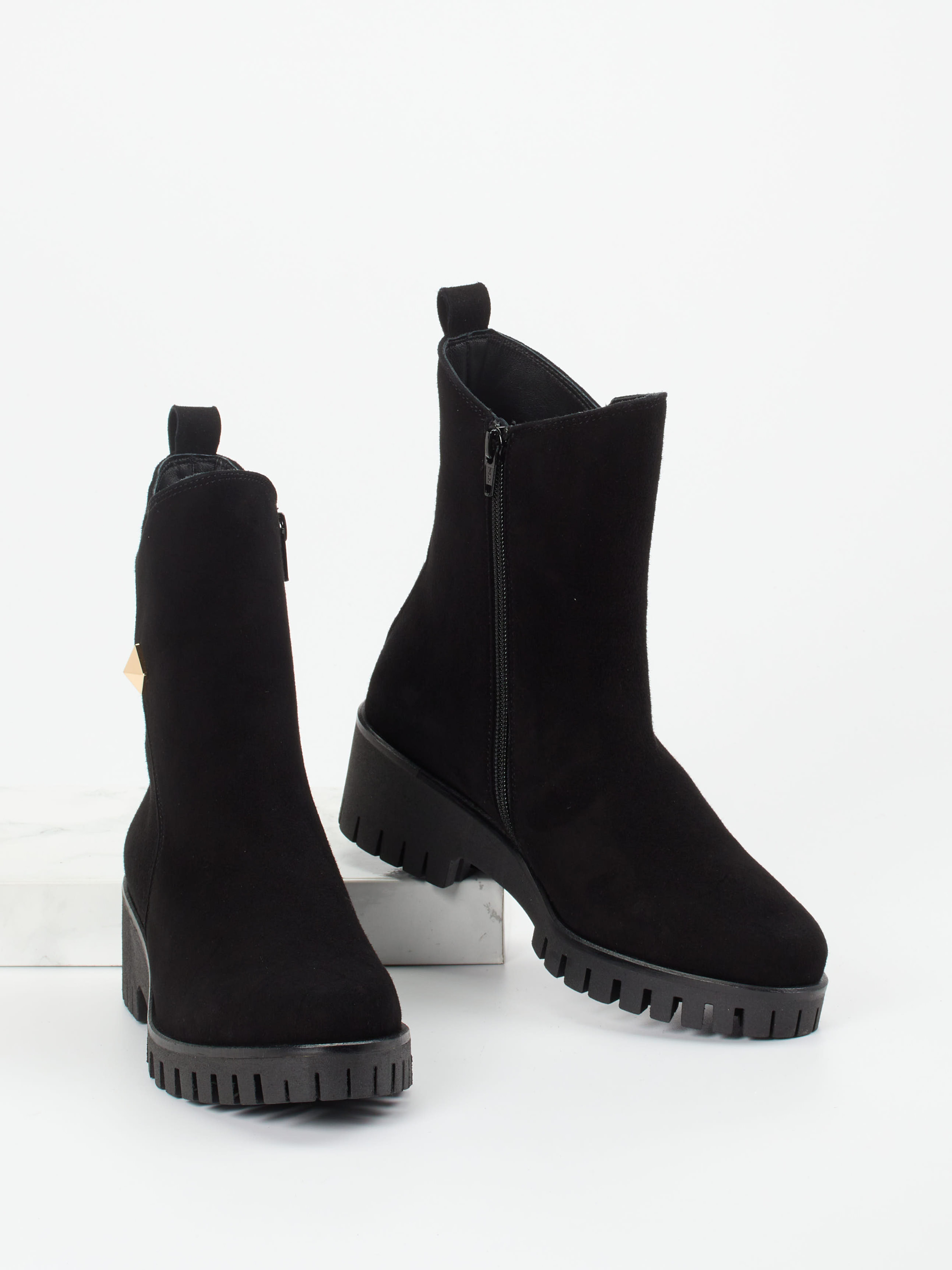 Stiefelette schwarz 1735009015004