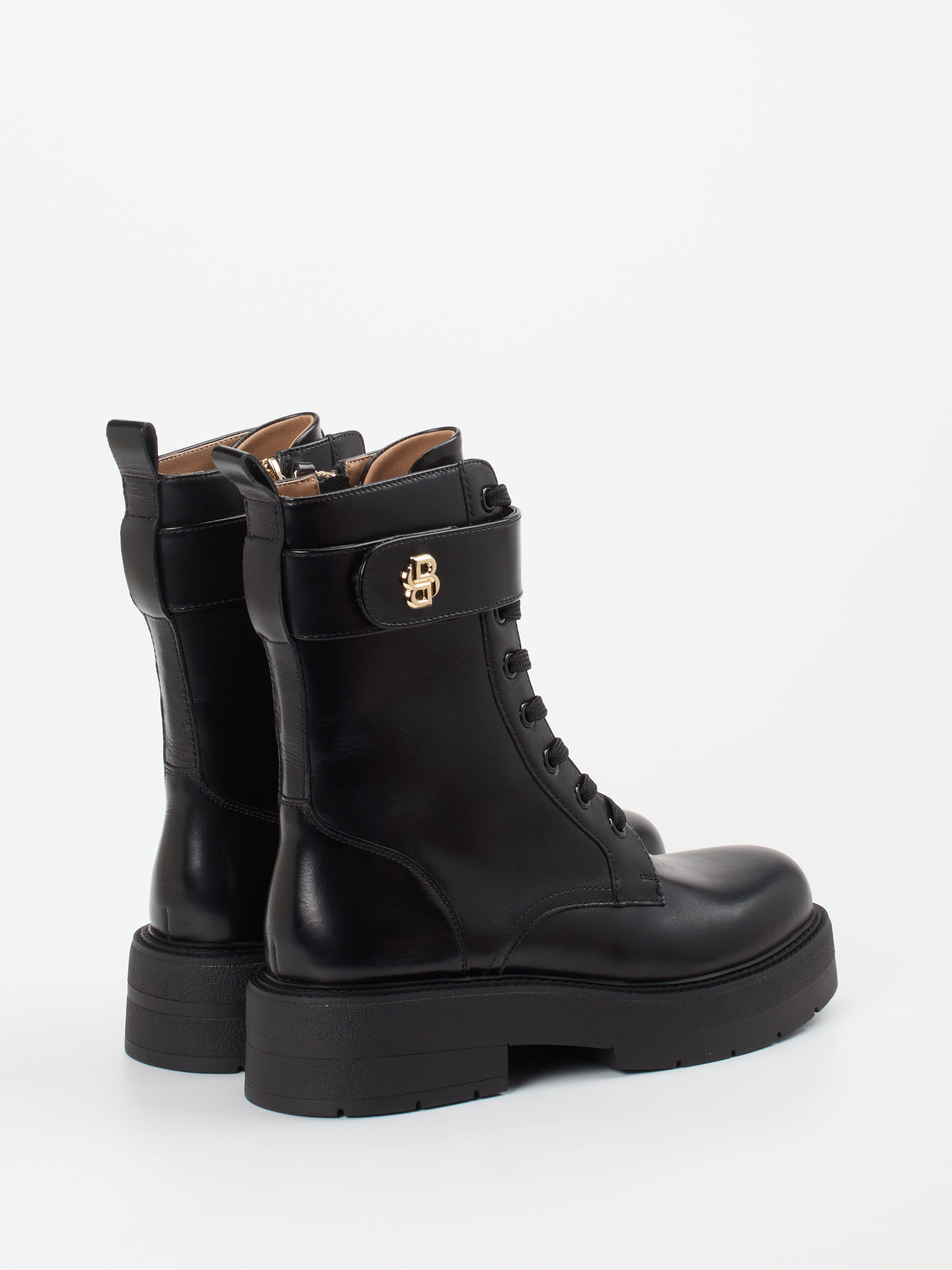 Schnürstiefelette schwarz 1727009003103