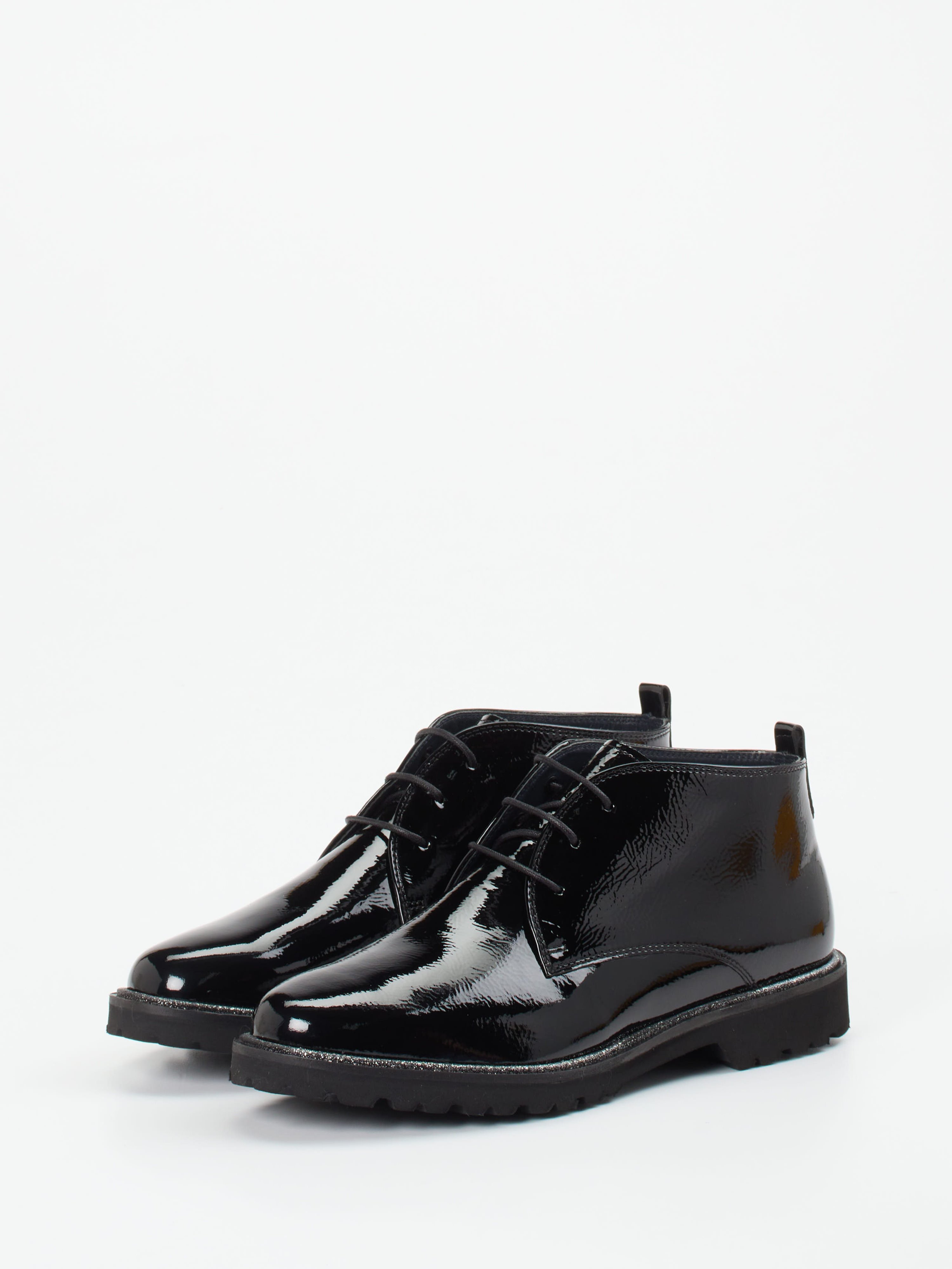 Schnürstiefelette schwarz 2751009036102