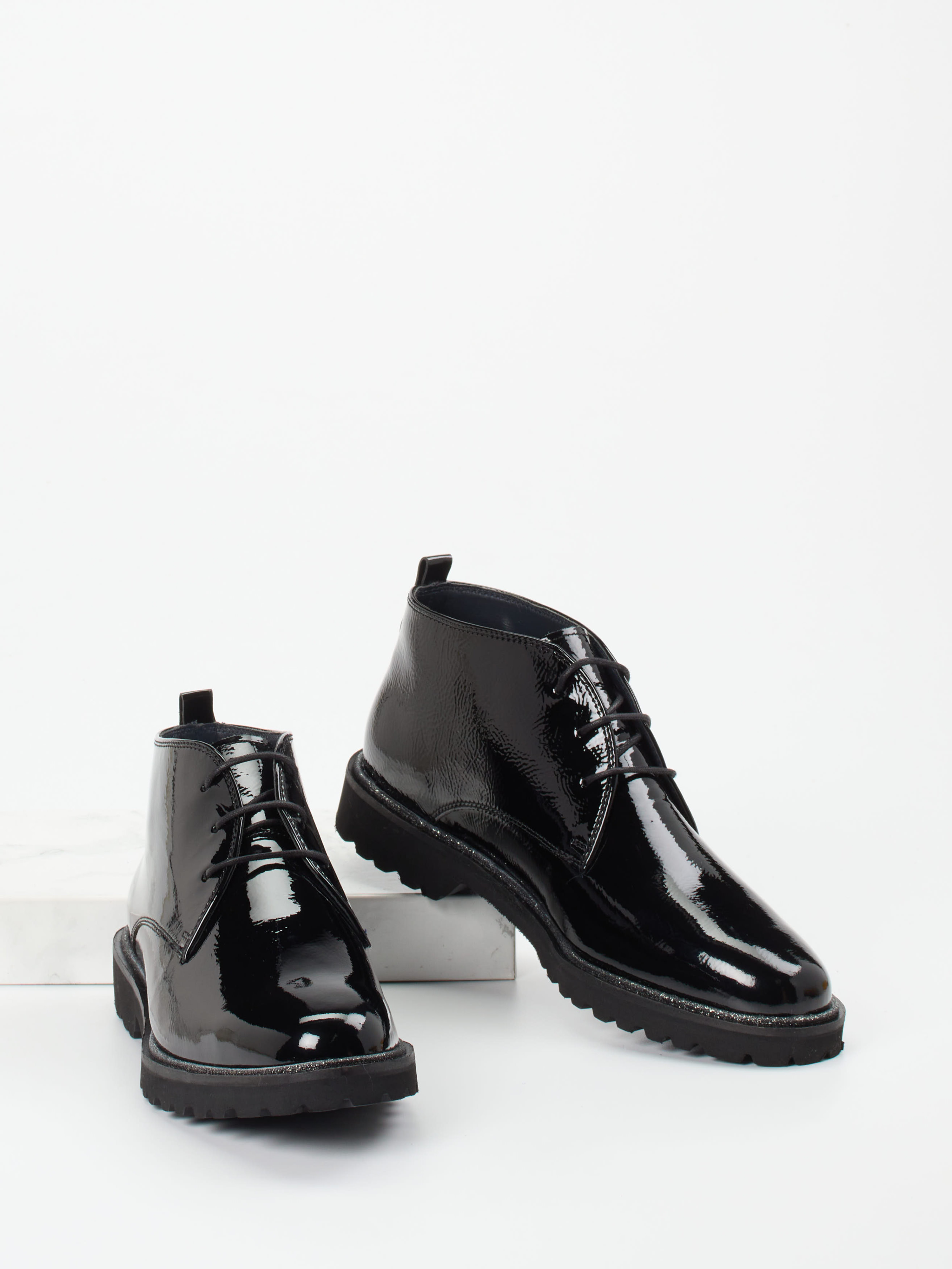 Schnürstiefelette schwarz 2751009036104