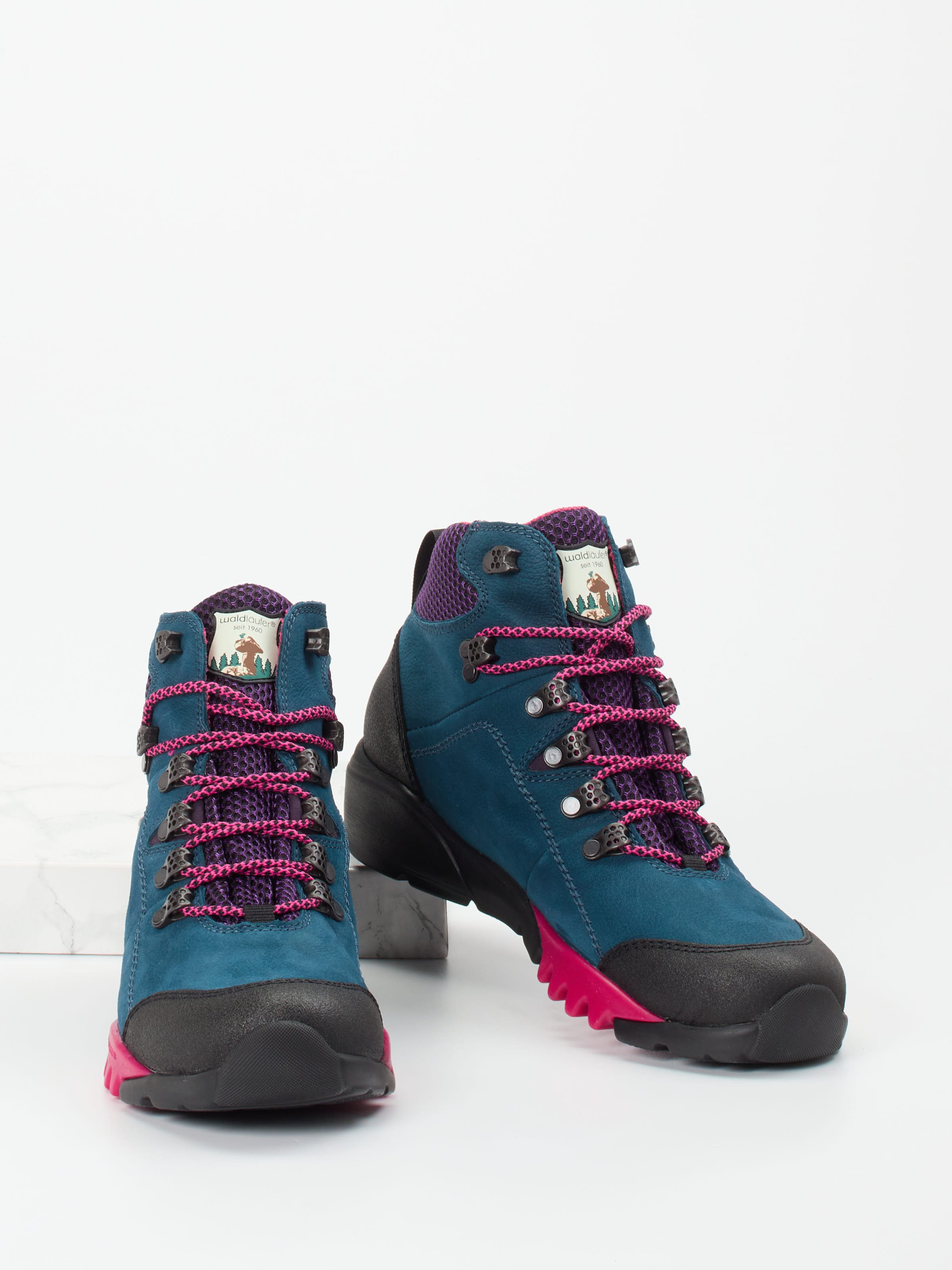 Schnürstiefelette H-Amiata blau 2751179000304