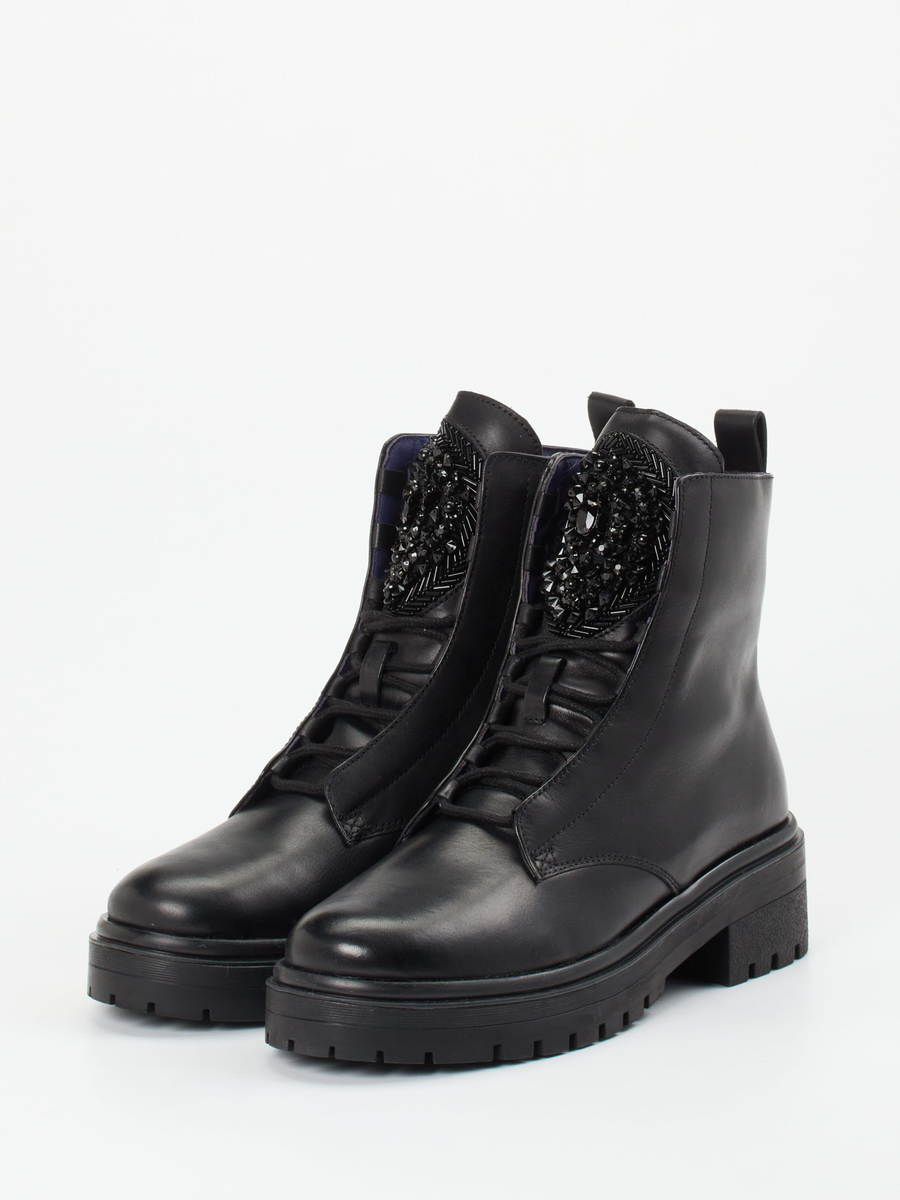 Schnürstiefelette schwarz 1723009018502