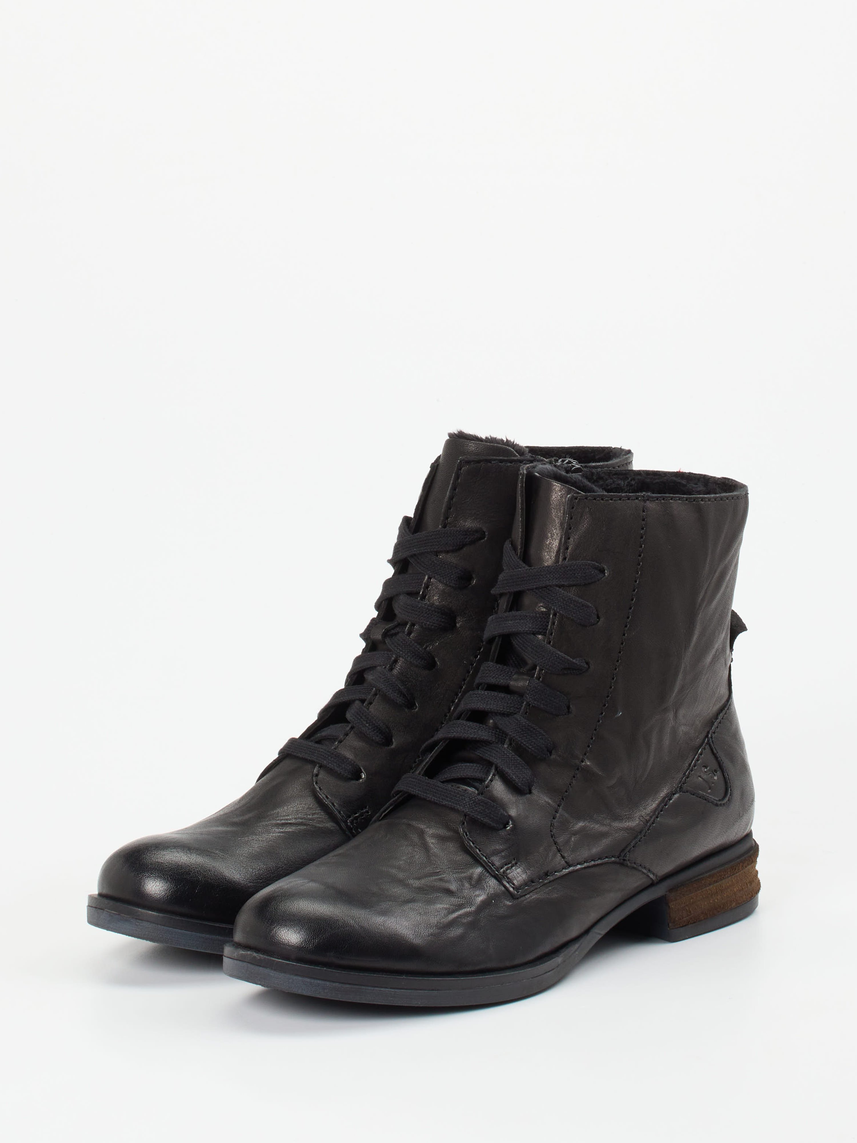 Schnürstiefelette schwarz 1723009018202