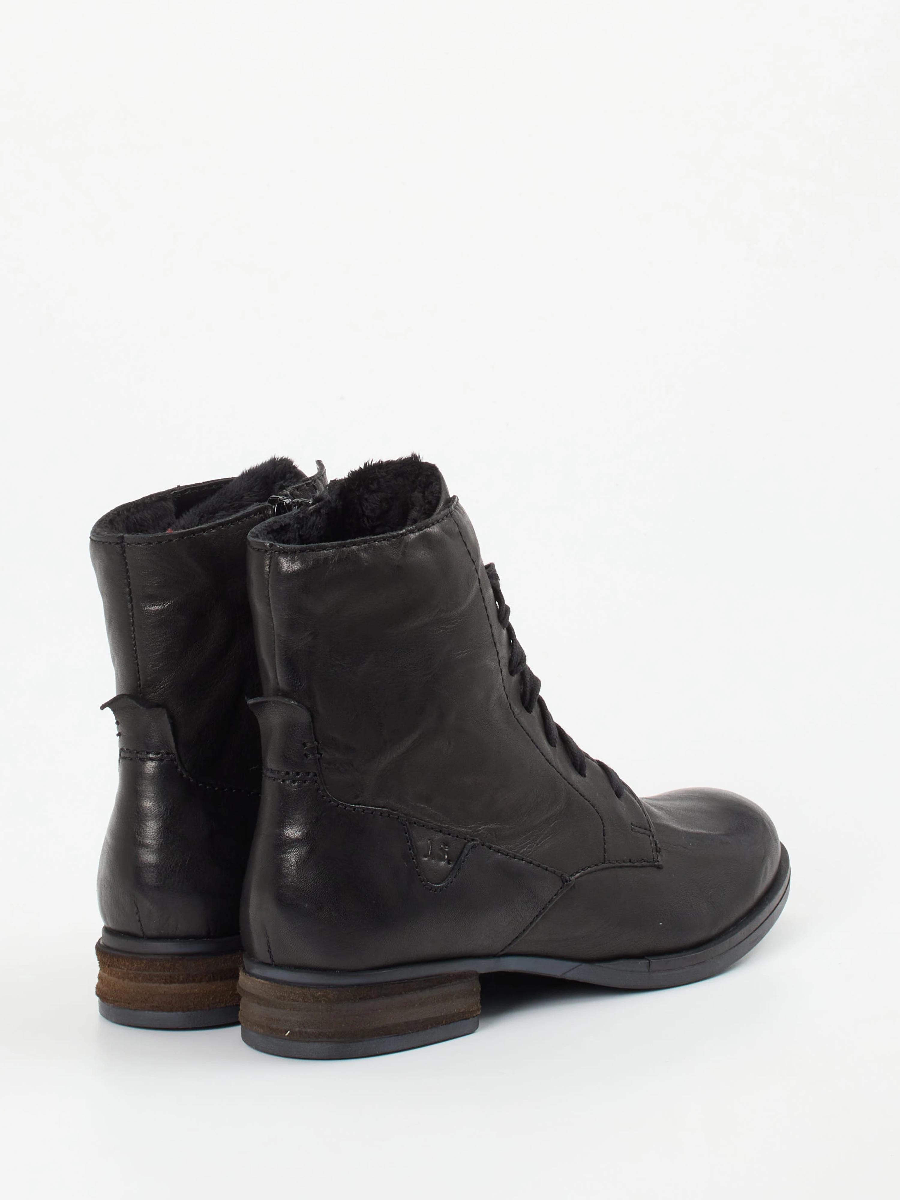 Schnürstiefelette schwarz 1723009018203