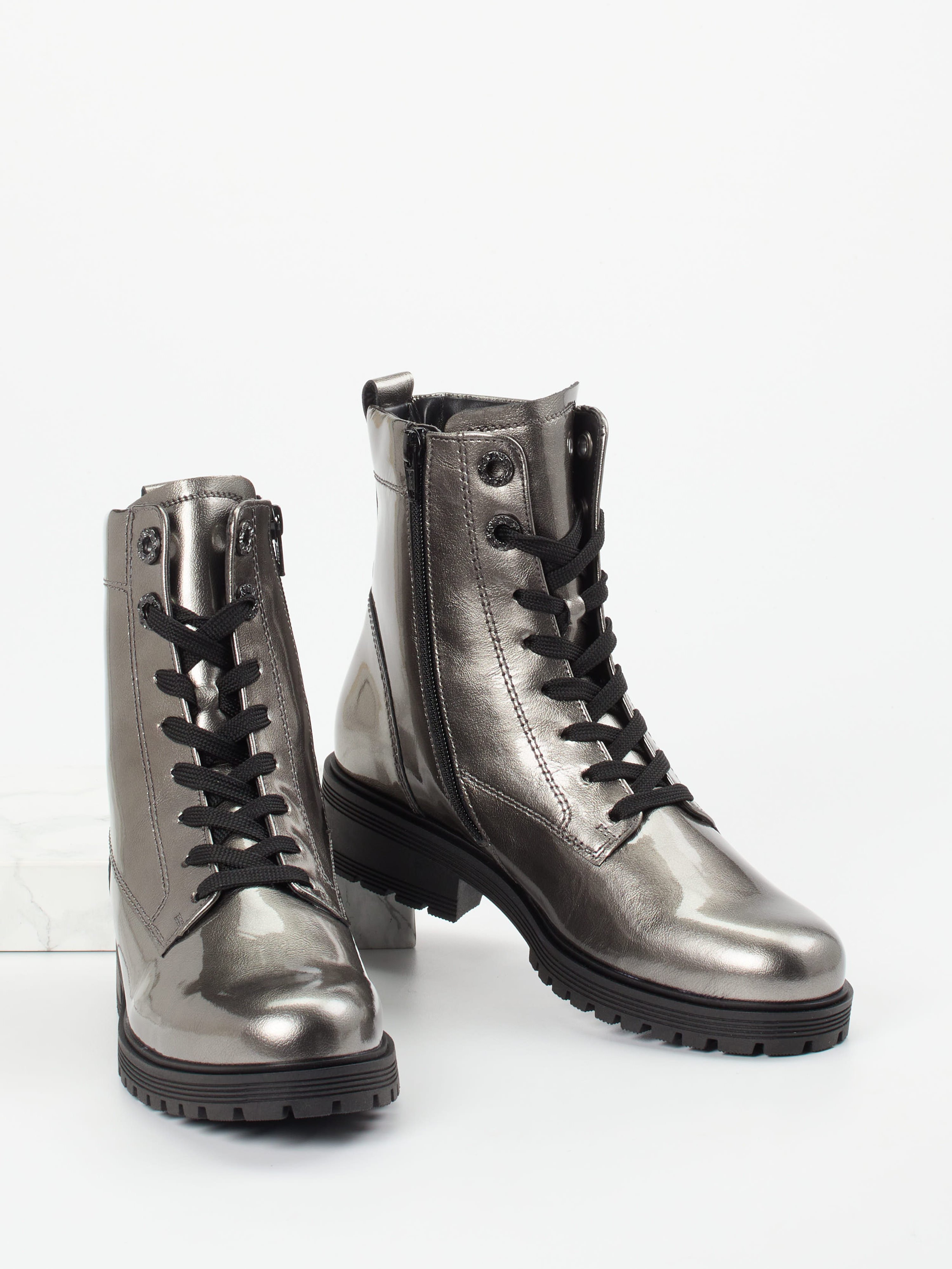 Schnürstiefelette grau 2751429005004