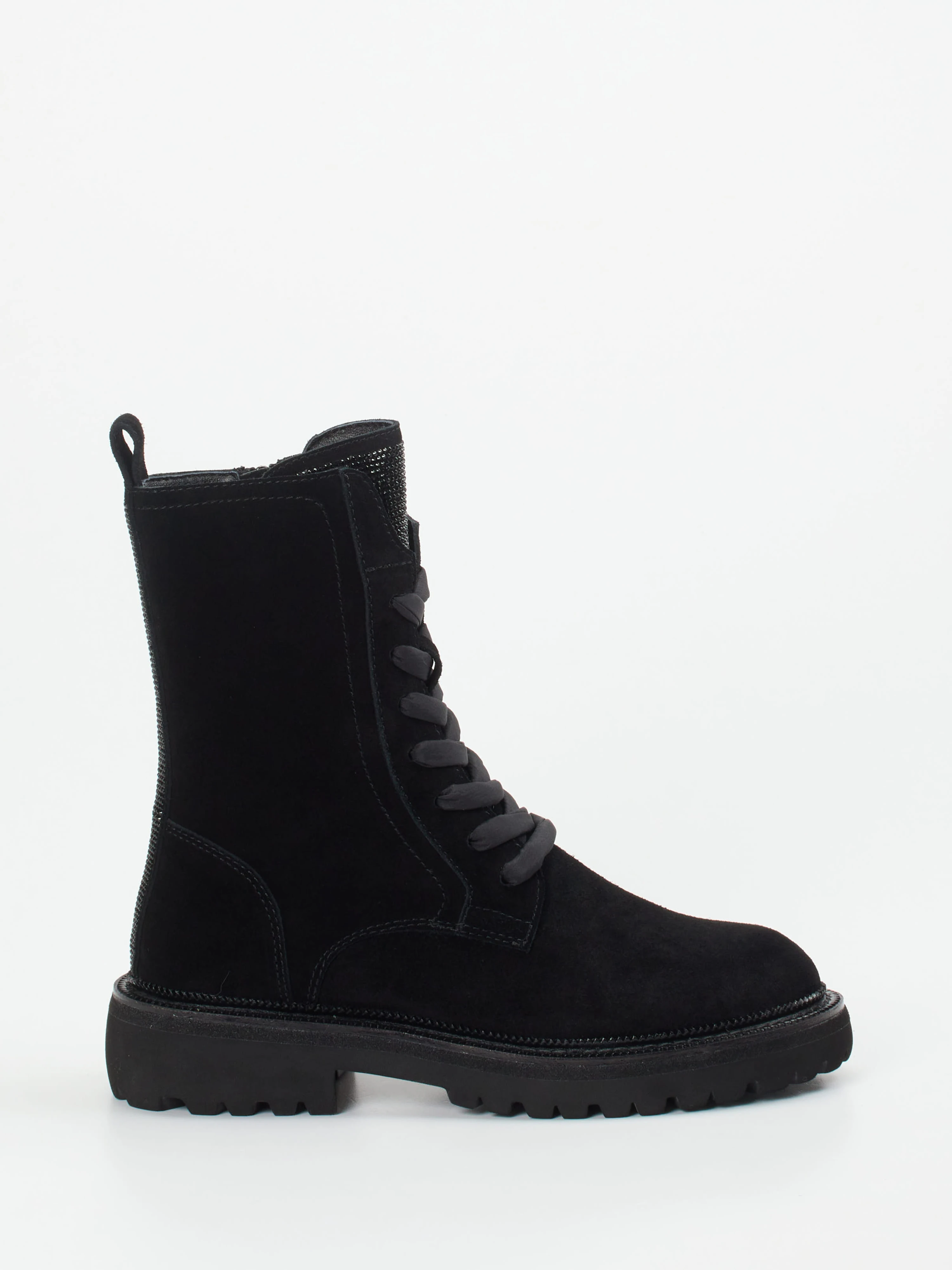 Schnürstiefelette schwarz 1725009009501