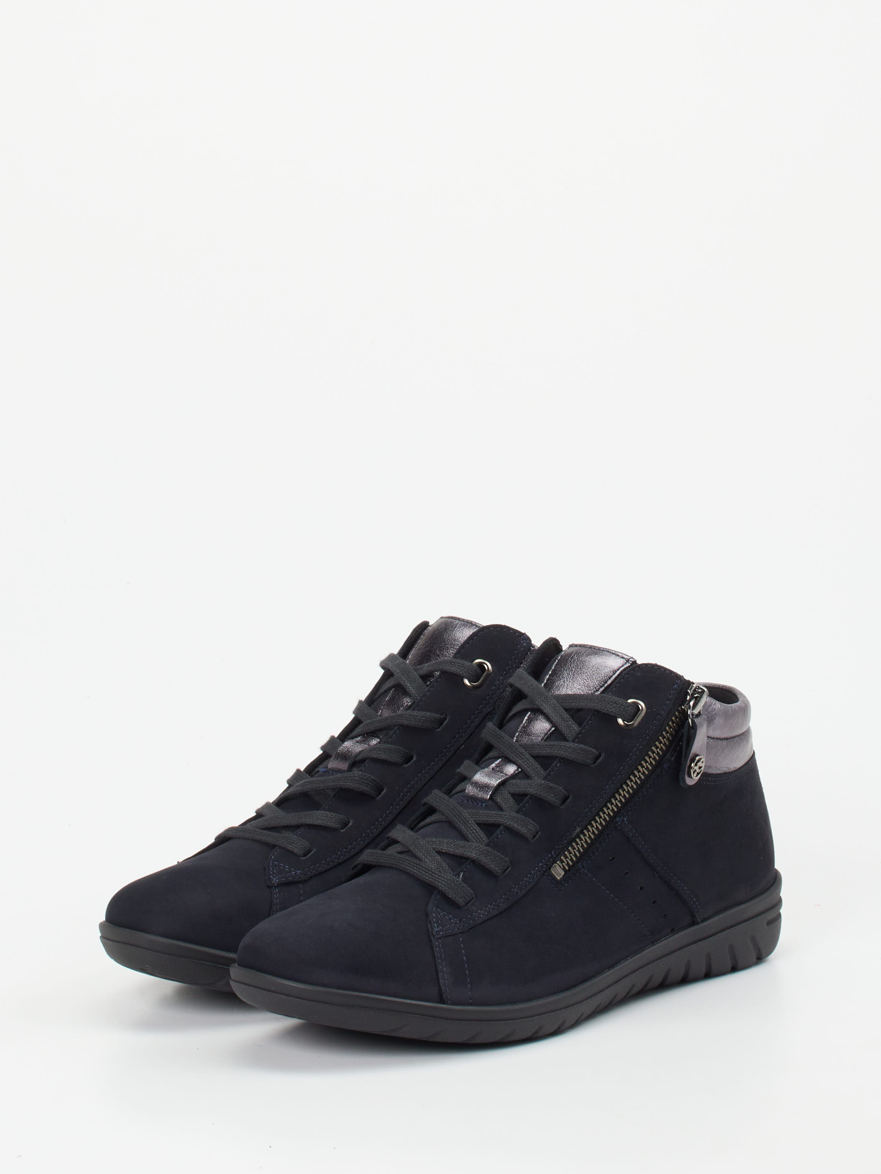 Schnürstiefelette blau 2751109012302