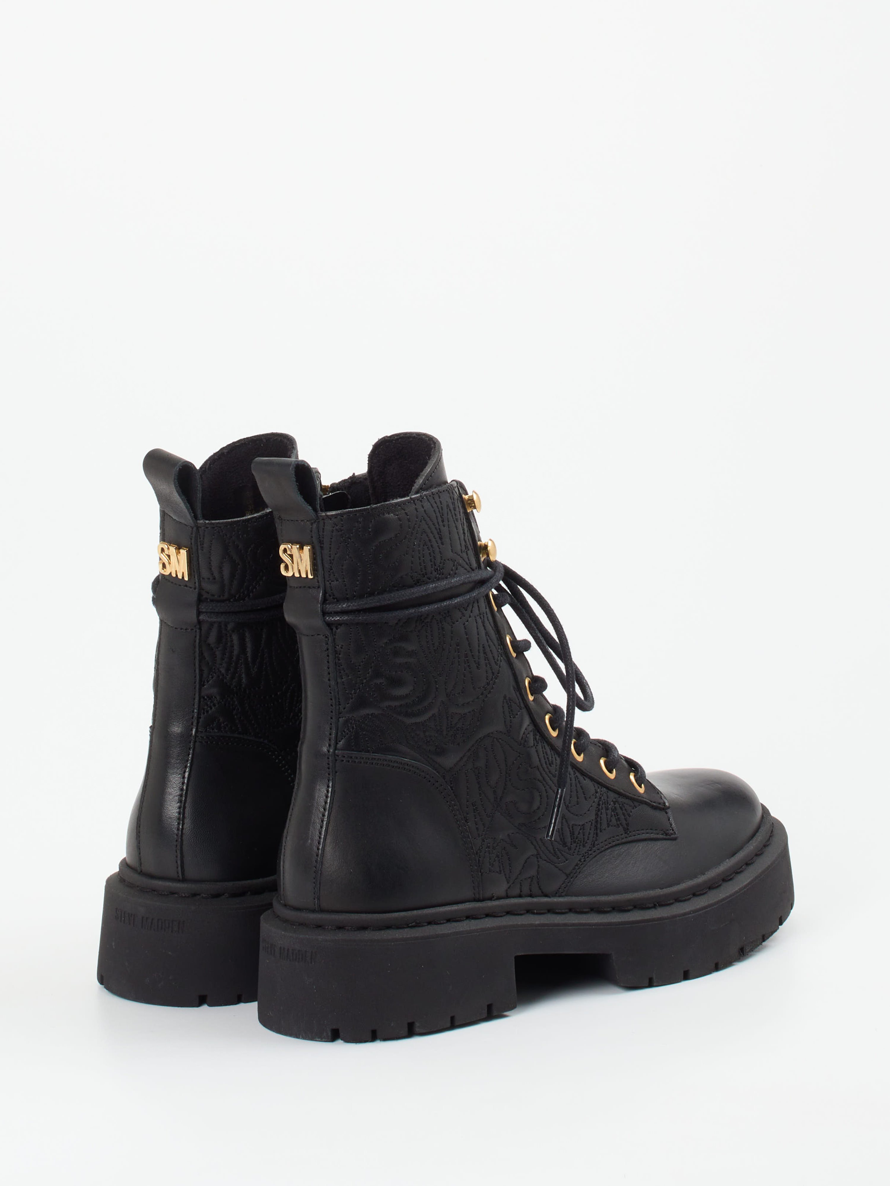Schnürstiefelette schwarz 1723009017903