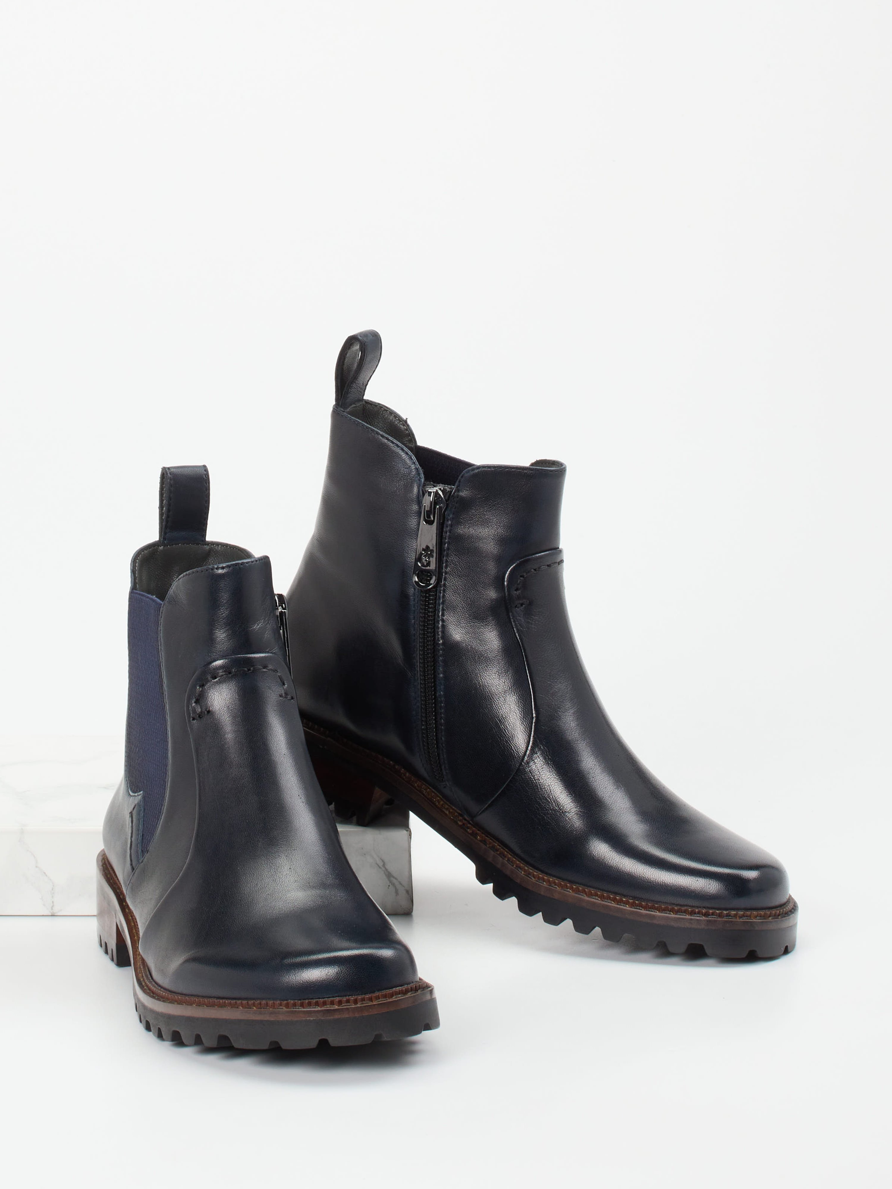 Stiefelette blau 1713109008104