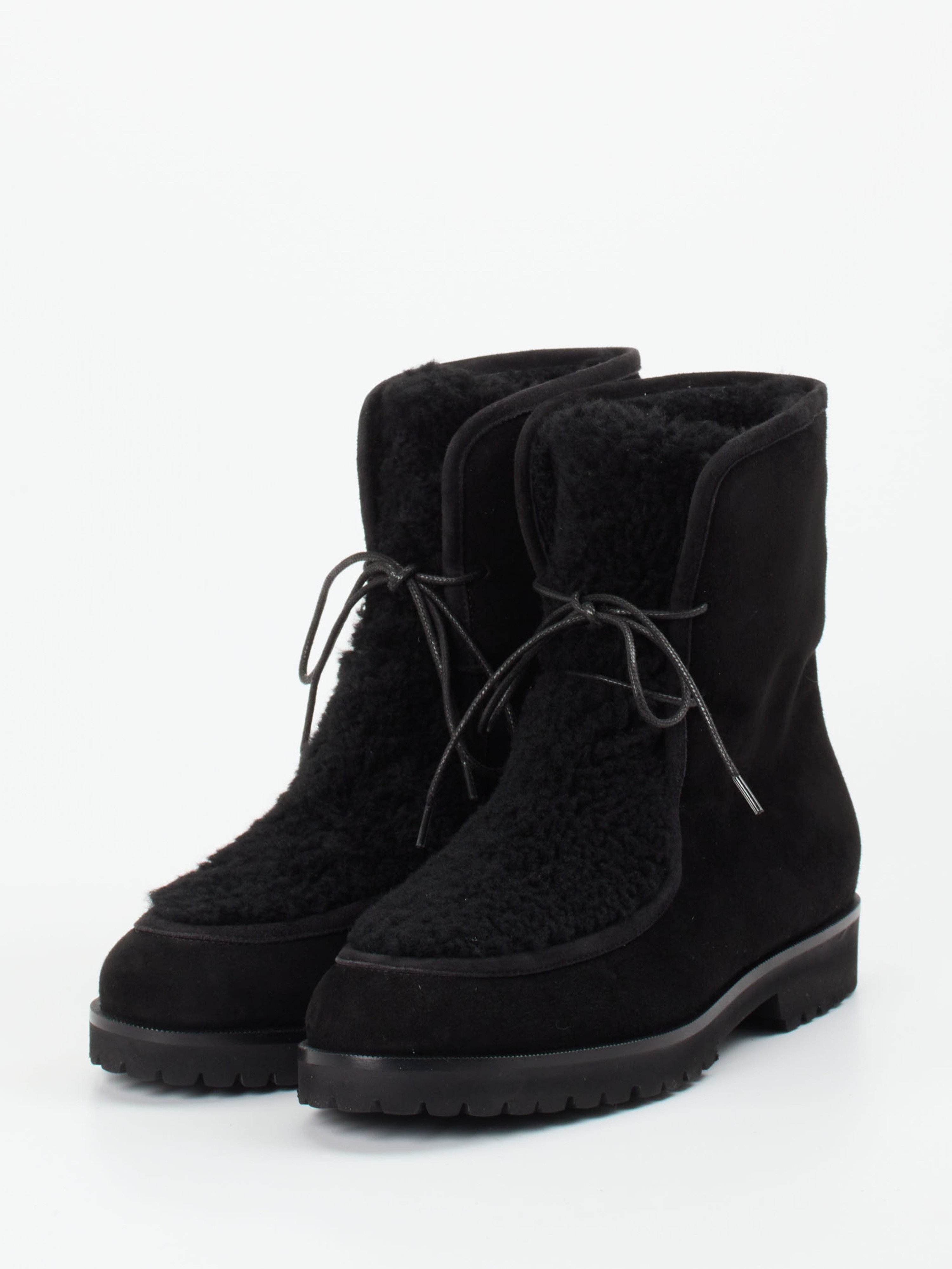 Schnürstiefelette schwarz 1823009010402